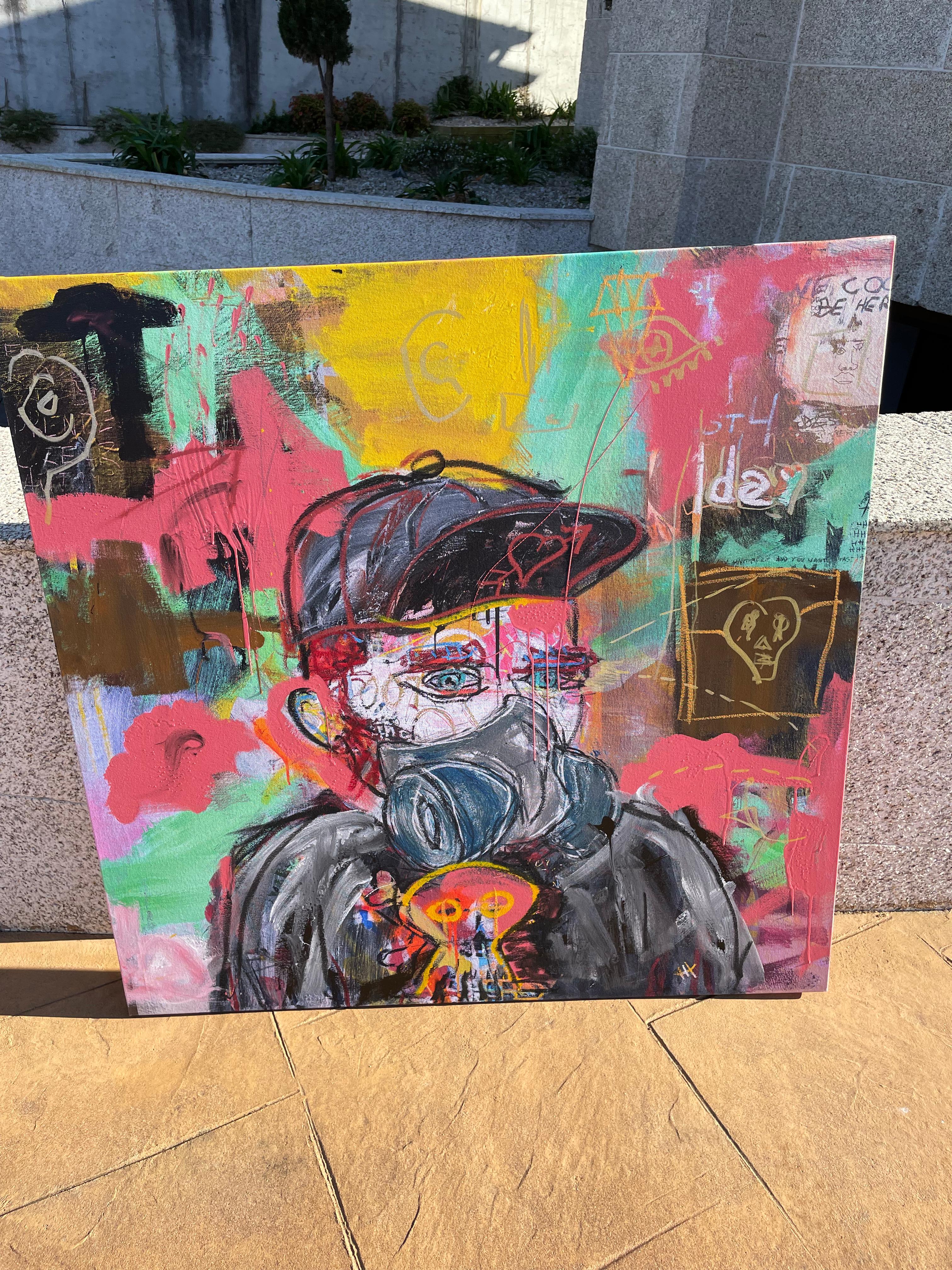 Crypto Vincent Van Gogh Avatar. - Painting di Diego Tirigall