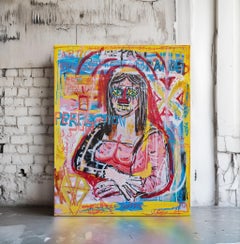 Arte callejero de la Mona Lisa