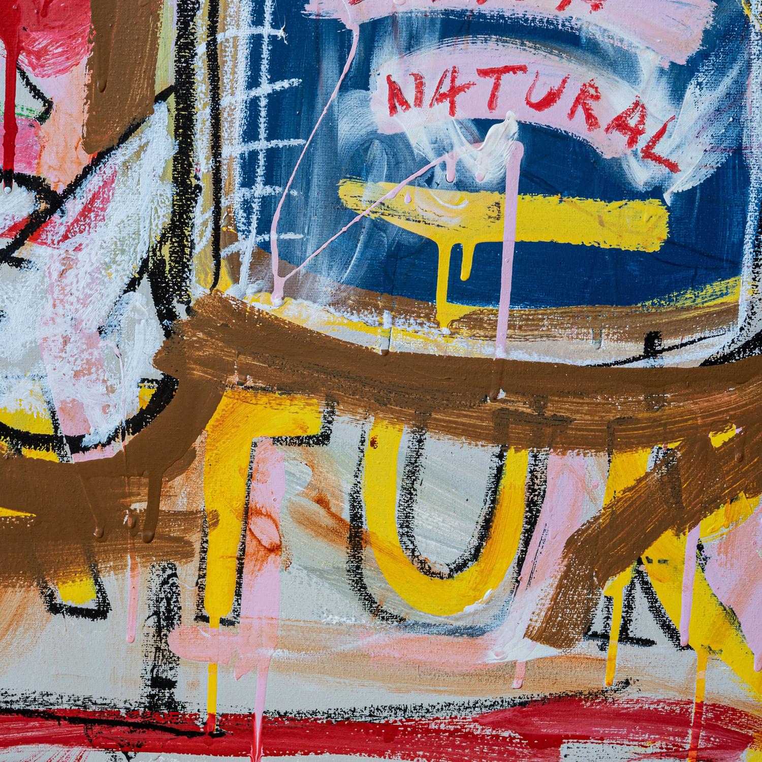 Quacchero  - Tag: stile basquiat - Painting di Diego Tirigall