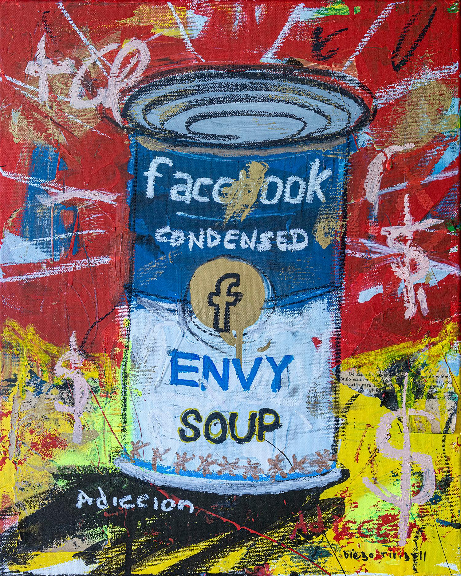 Envy Soup Preserves: Embellished Canvas Print Series