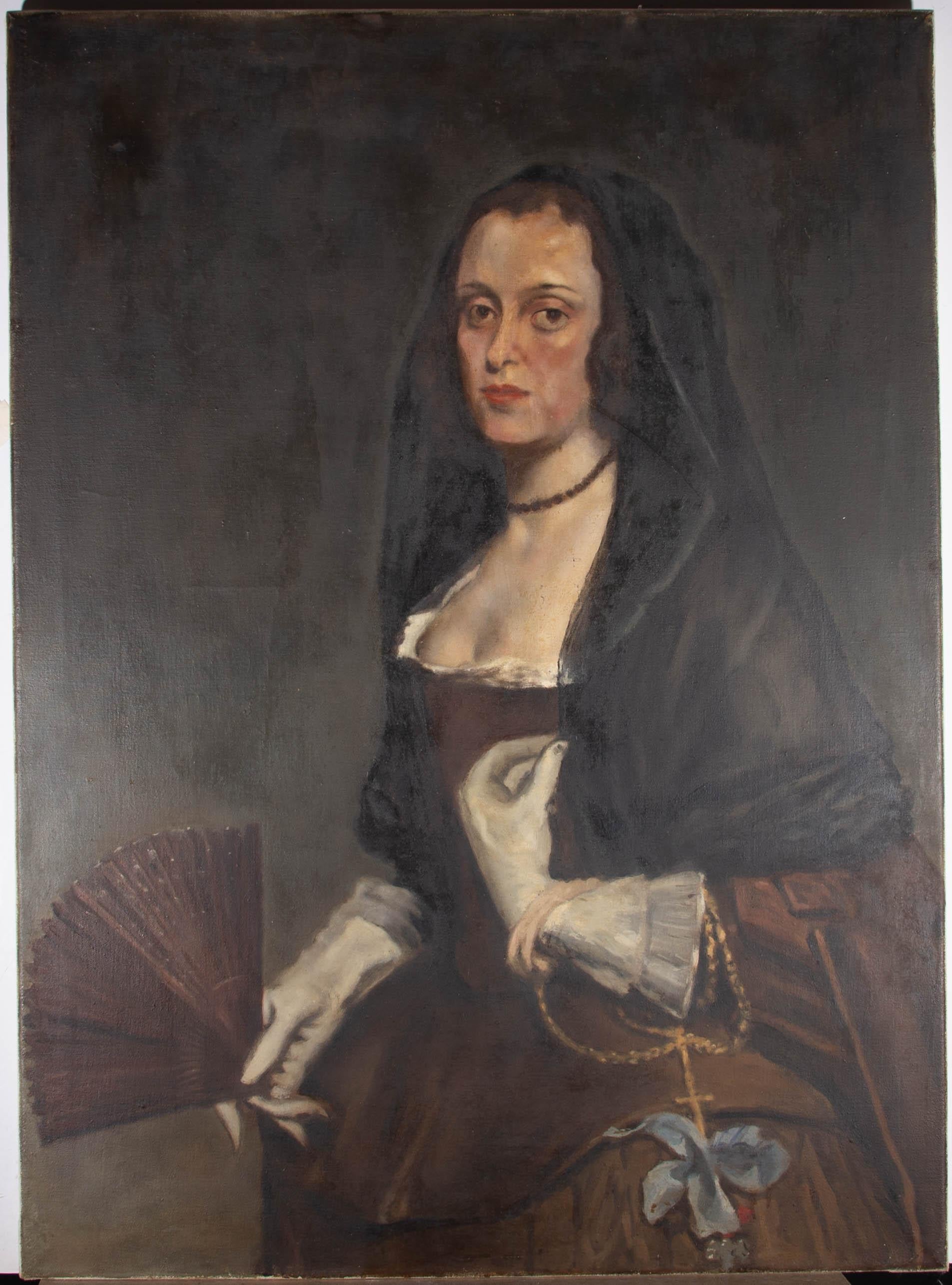 donna con ventaglio picasso