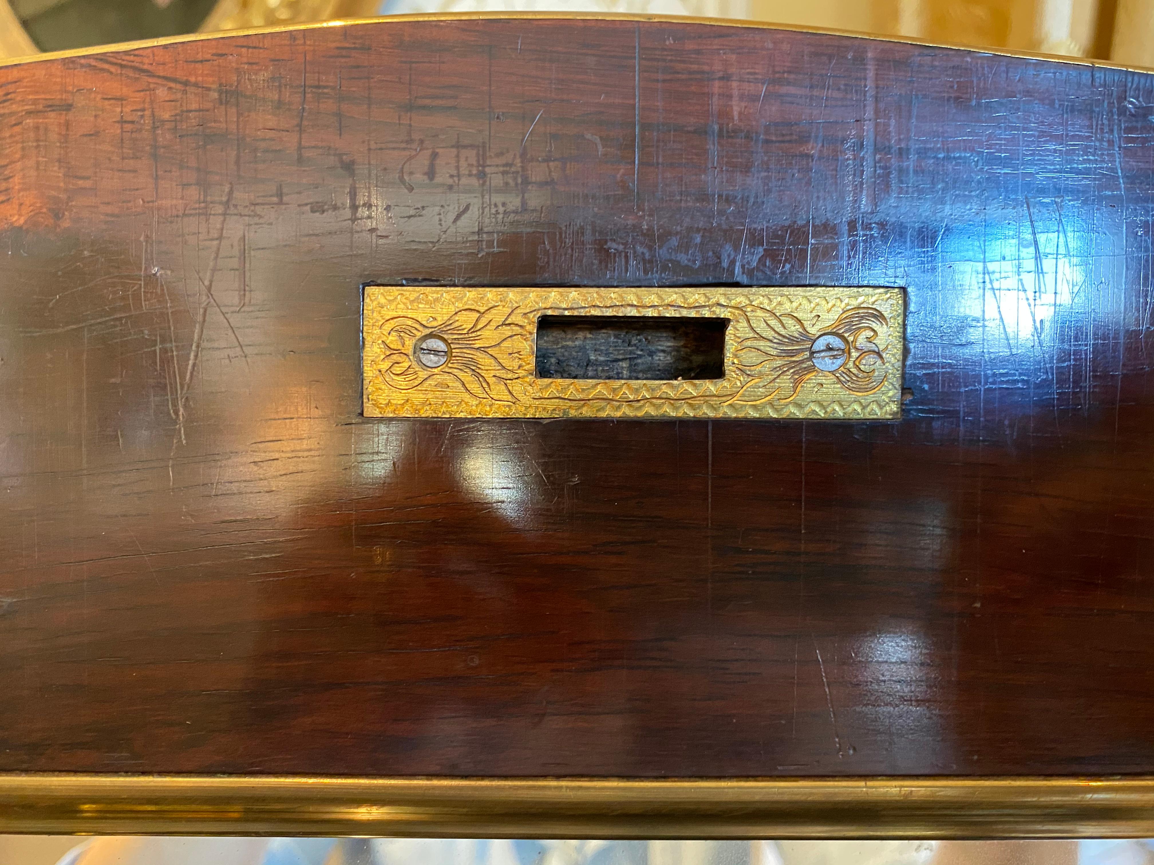 Diehl in Paris, Napoleon III Ebony Work Table / Vanity Table, 19th Century For Sale 10