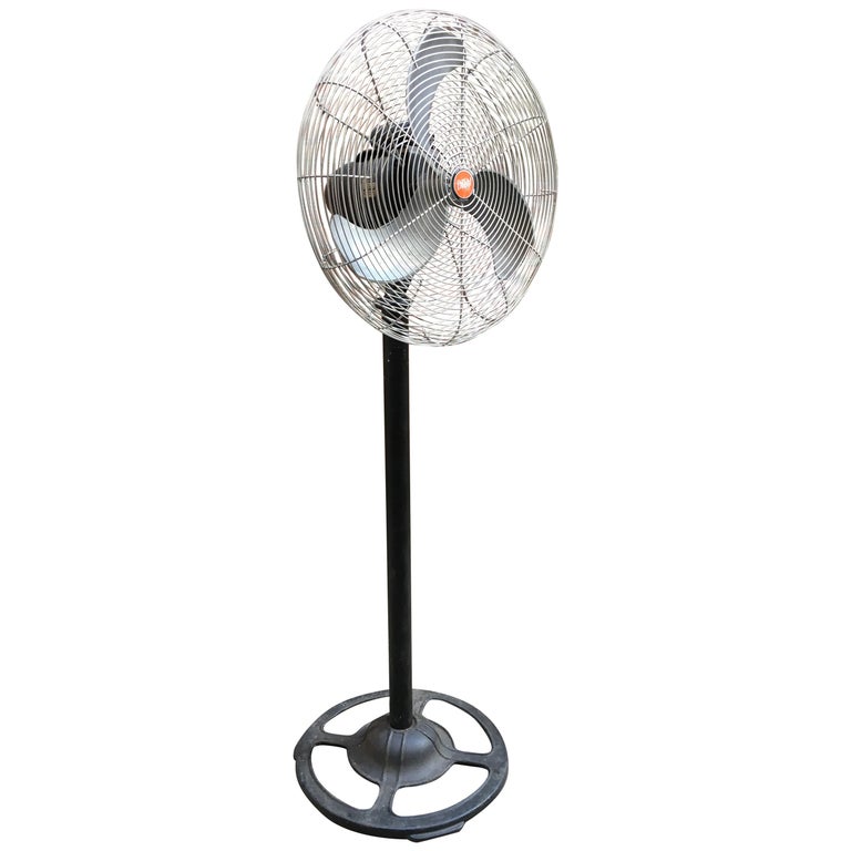 Diehl Industrial Airmaster Oscillating Floor Fan at 1stDibs | diehl fan  value, tall industrial fan, diehl fan models