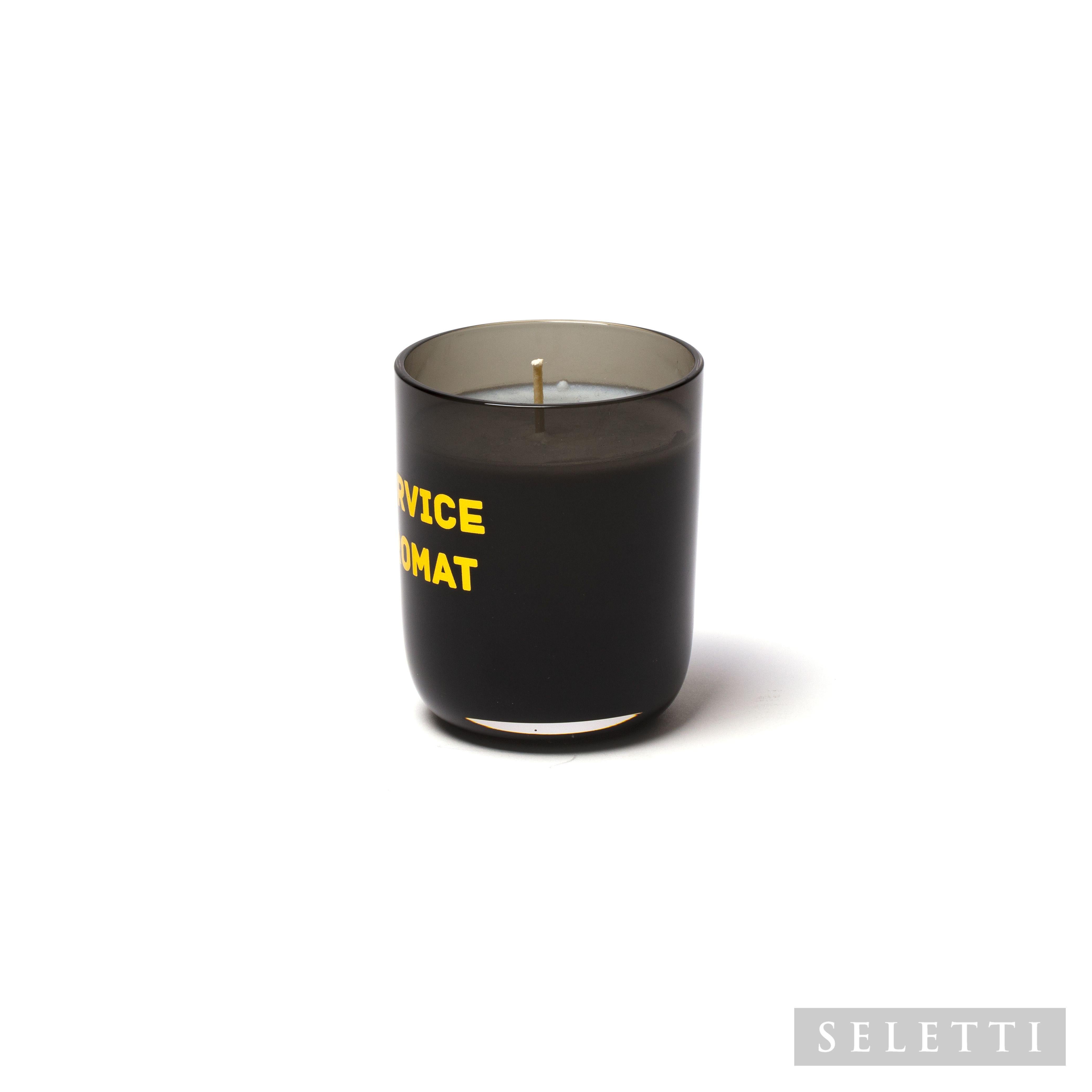 Black Diesel Self Service Laundromat candle NWOT