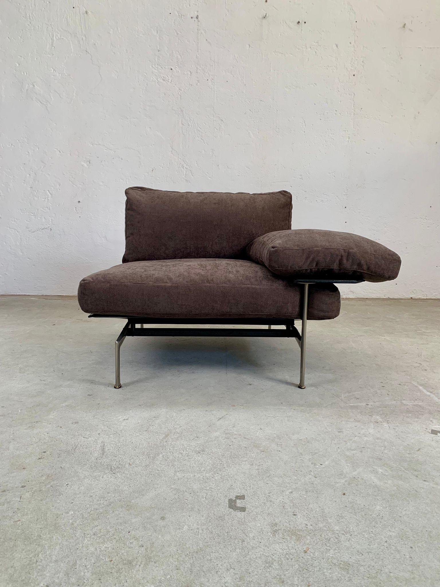 Mid-Century Modern Diesis armchair by Antonio Citterio for B&B Italia, 1970s For Sale