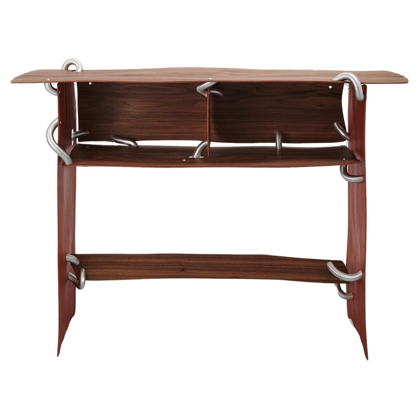 Diet Wood Console For Sale