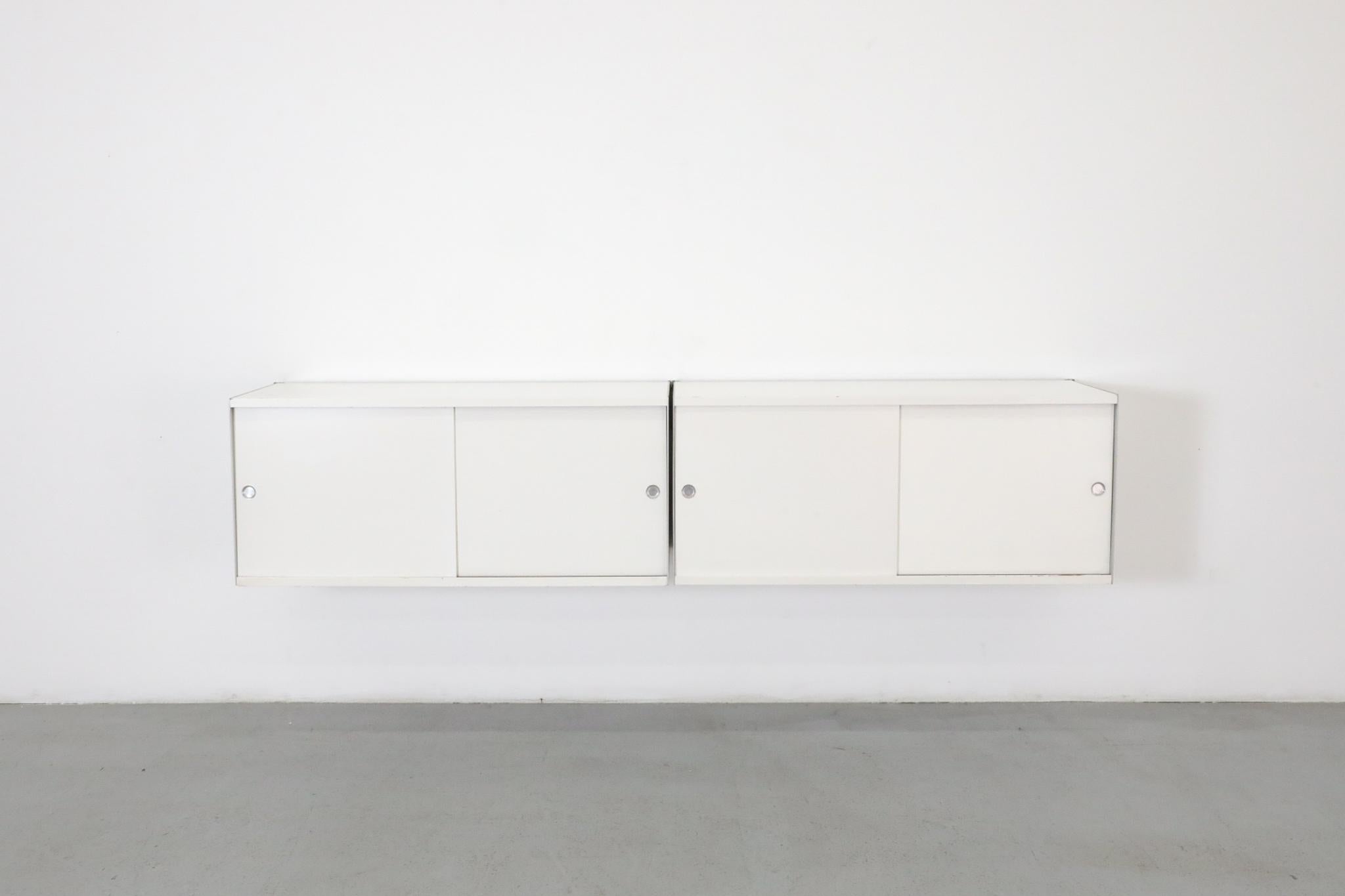Mid-Century Modern Dieter Rams ‘606 Series’ Shelving System, Floating Cabinets for Vitsoe For Sale