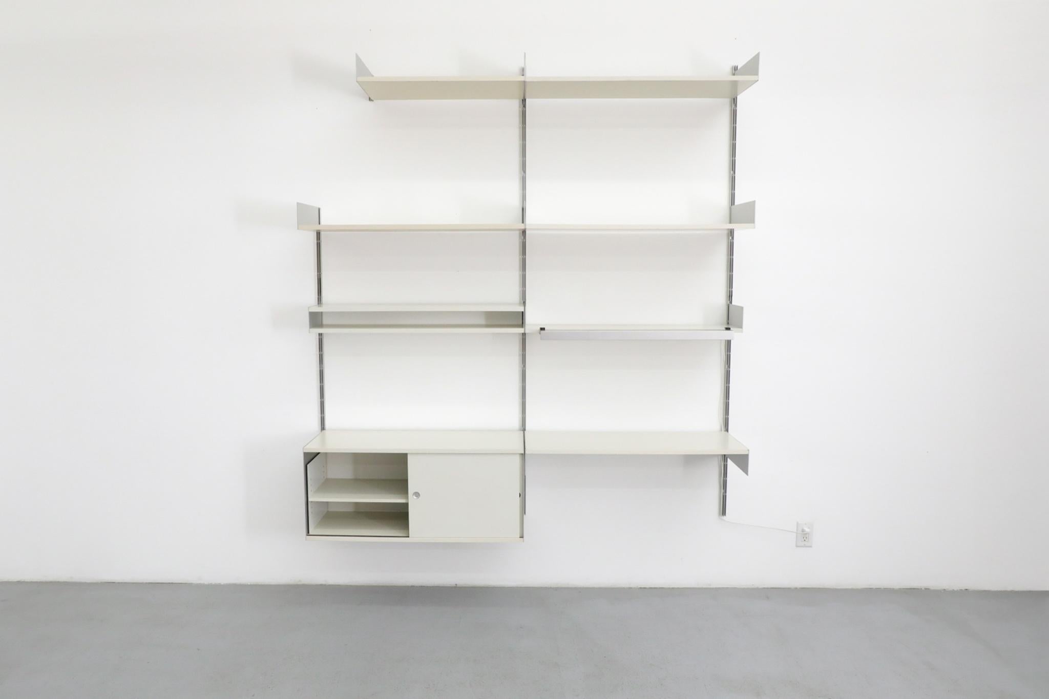 Mid-Century Modern Dieter Rams ‘606 Series’ Two Section Shelving System