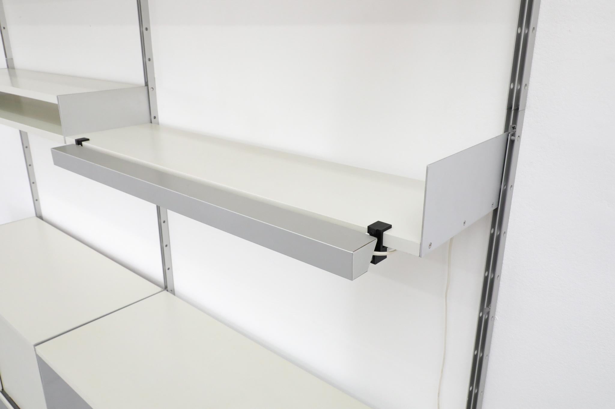 20th Century Dieter Rams ‘606 Series’ Two Section Shelving System
