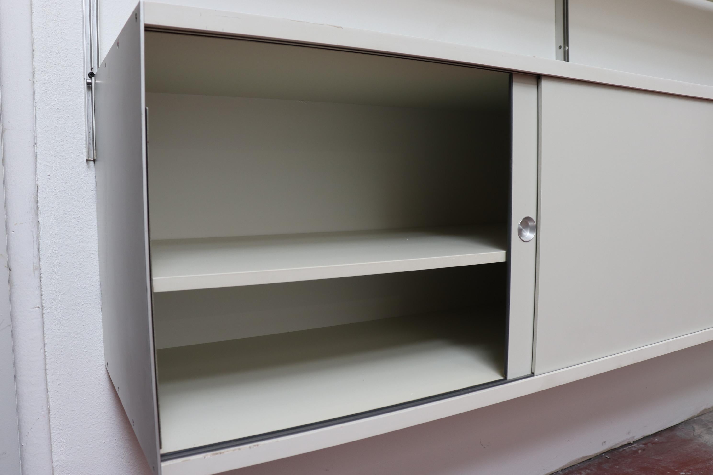 Mid-20th Century Dieter Rams 606 Two-Section Shelving Unit for Vitsoe