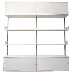 Vintage Dieter Rams 606 Two-Section Shelving Unit for Vitsoe