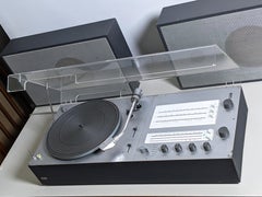 Dieter Rams, Braun Audio 250 TC45/3 Hi-Fi Radiogram Record Player, L345 Speakers
