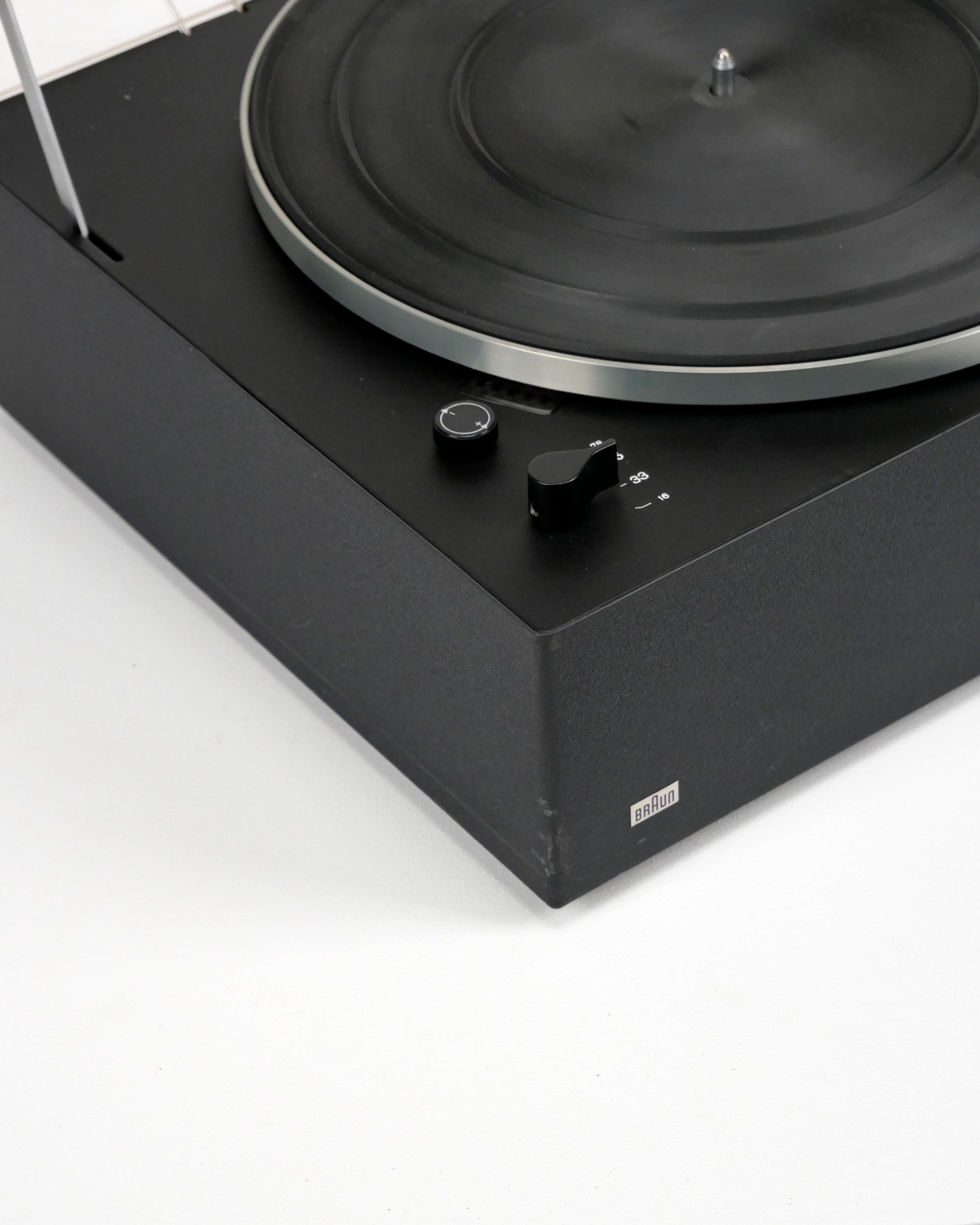 Dieter Rams, Braun PS 500 Record Player, 1968 super working turntable hifi audio 4