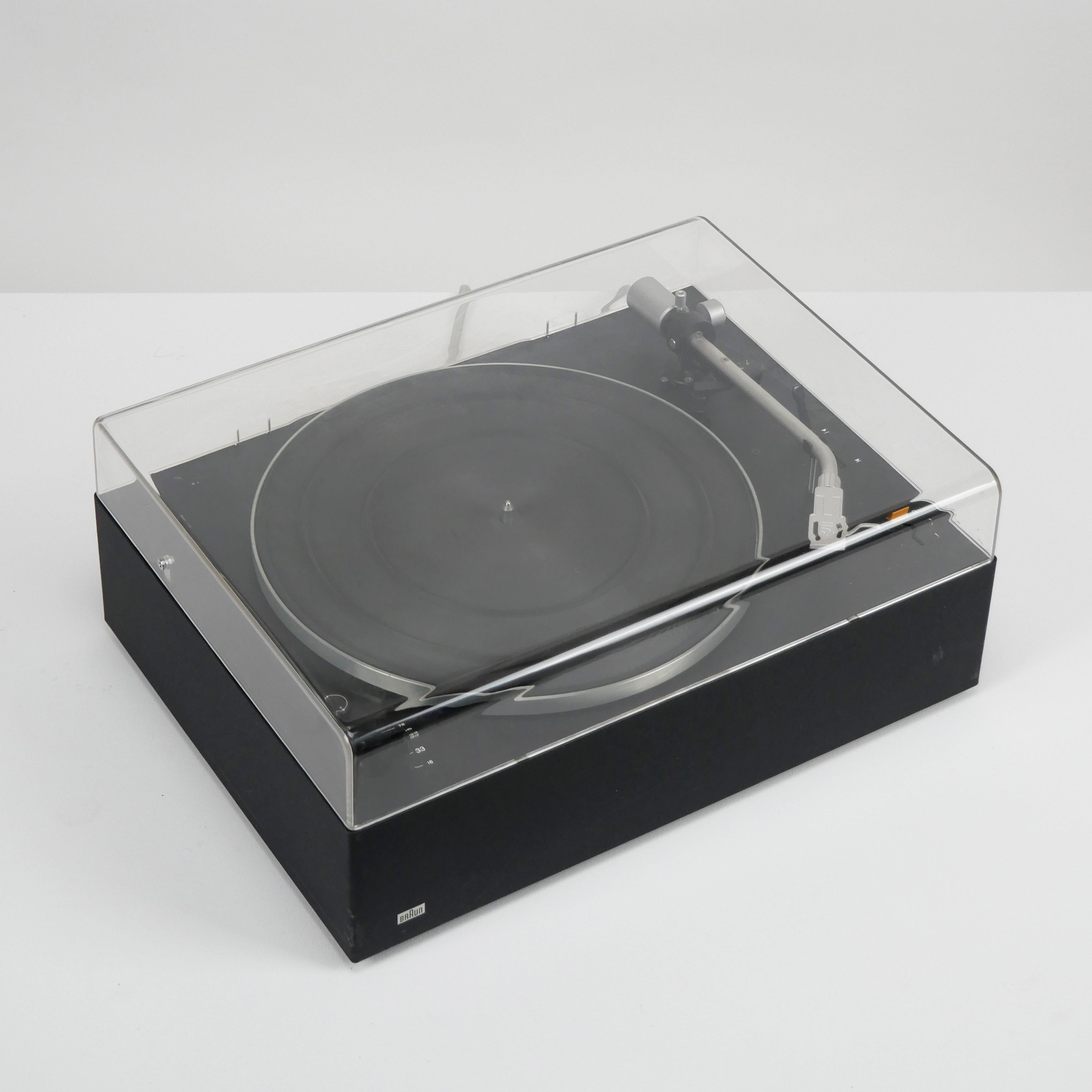 Dieter Rams, Braun PS 500 Record Player, 1968 super working turntable hifi audio 1
