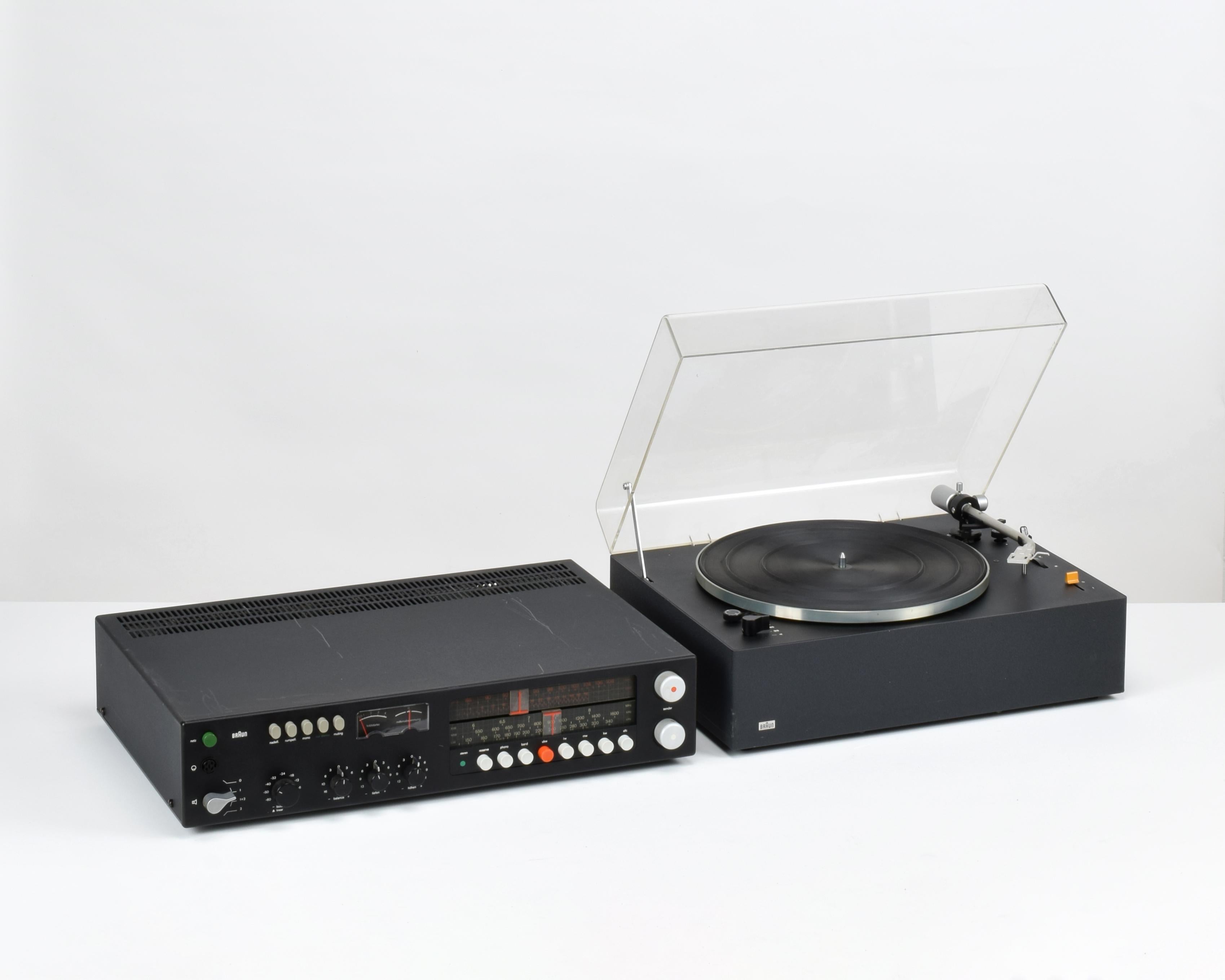 Dieter Rams, Braun Regie 510 receiver tuner-amplifier, 1972, stereo hifi audio 4