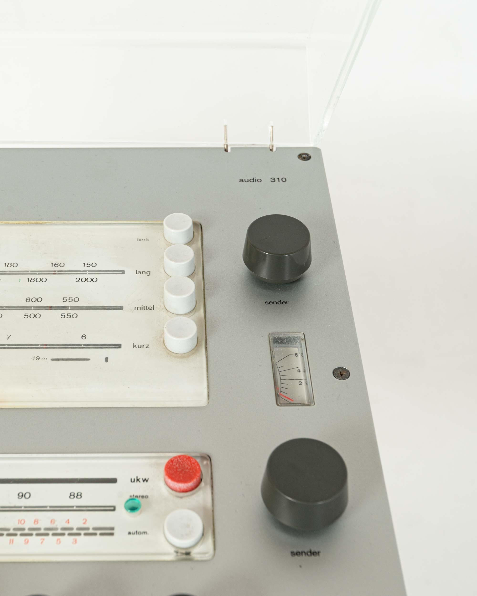Dieter Rams für Braun Audio 310, Notenspieler und Stehhörer L60, 1970er Jahre im Angebot 4