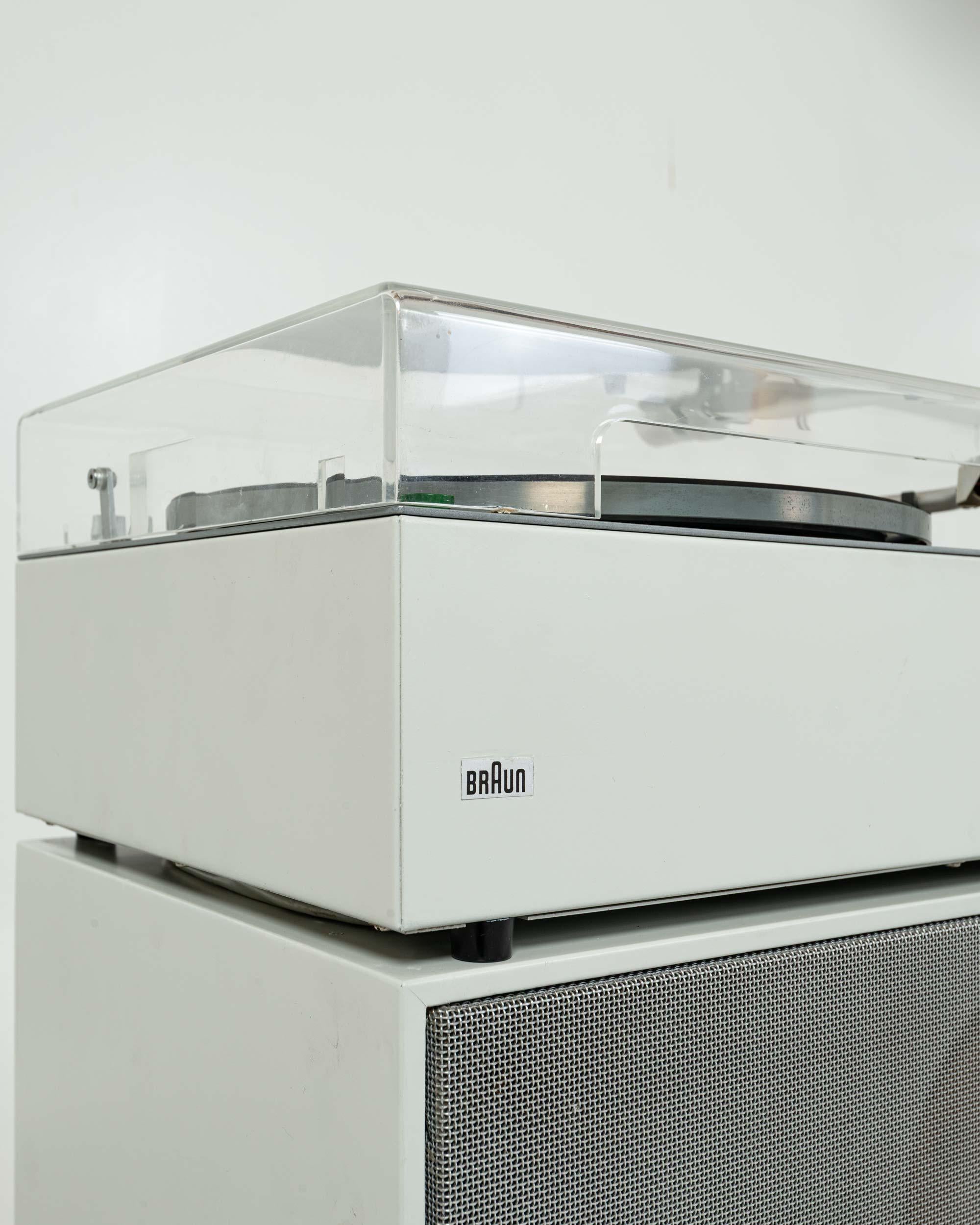 Dieter Rams für Braun Audio 310, Notenspieler und Stehhörer L60, 1970er Jahre im Zustand „Gut“ im Angebot in Seattle, WA