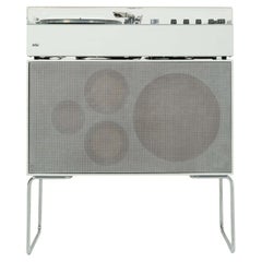 Dieter Rams para el tocadiscos Braun Audio 310 y el altavoz de suelo L60 Años 70