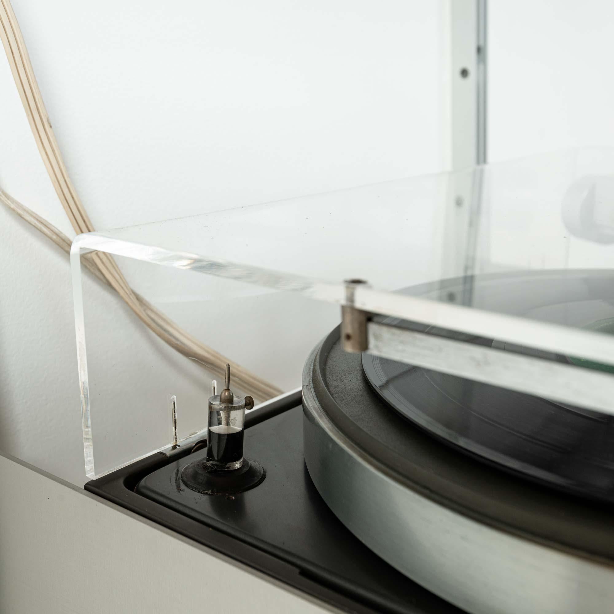 Dieter Rams for Braun Black Wall Mount Stereo System 