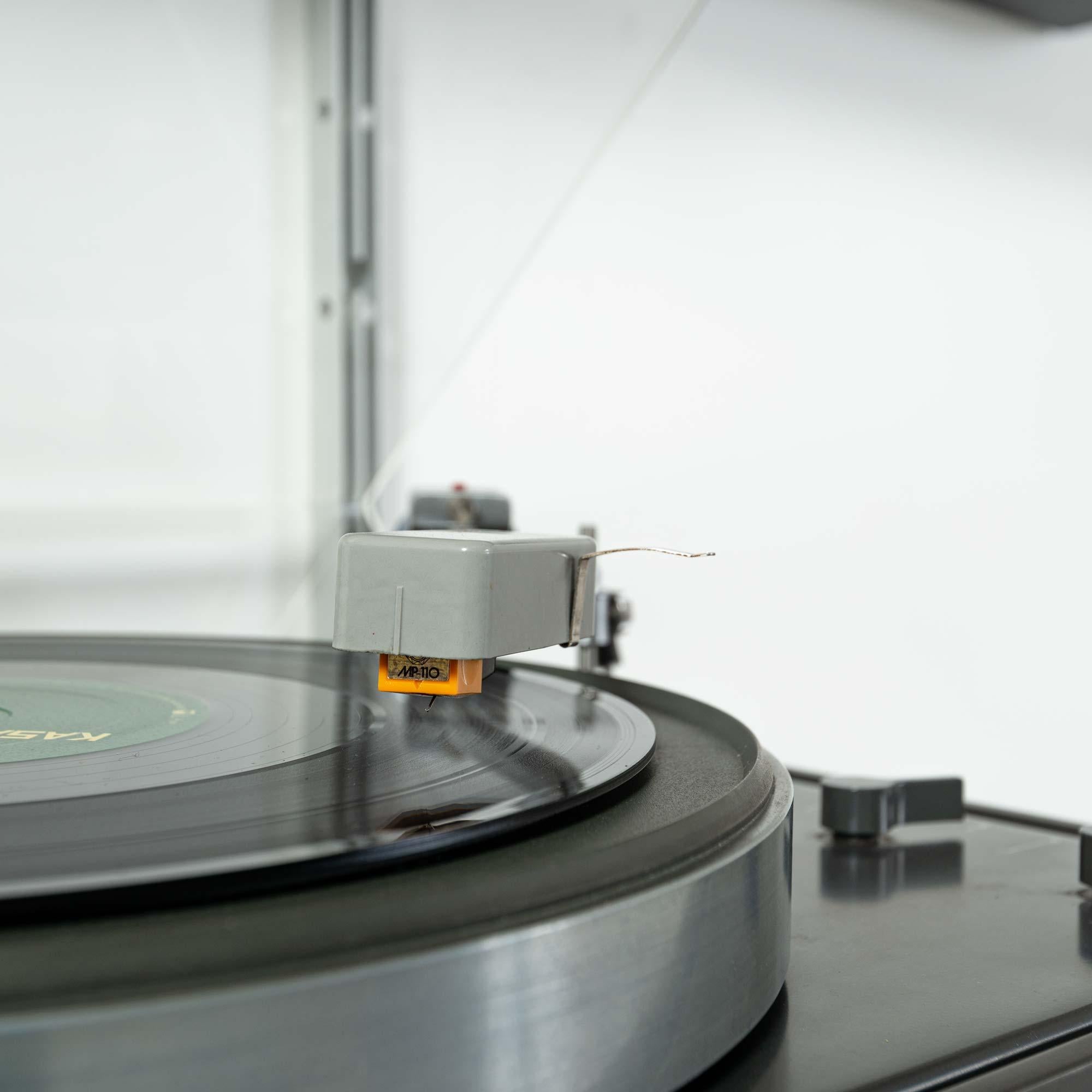Dieter Rams for Braun Black Wall Mount Stereo System 