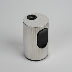 Dieter Rams for Braun, T2 Table Lighter, 1968. Silver Finished, Rare, Excellent