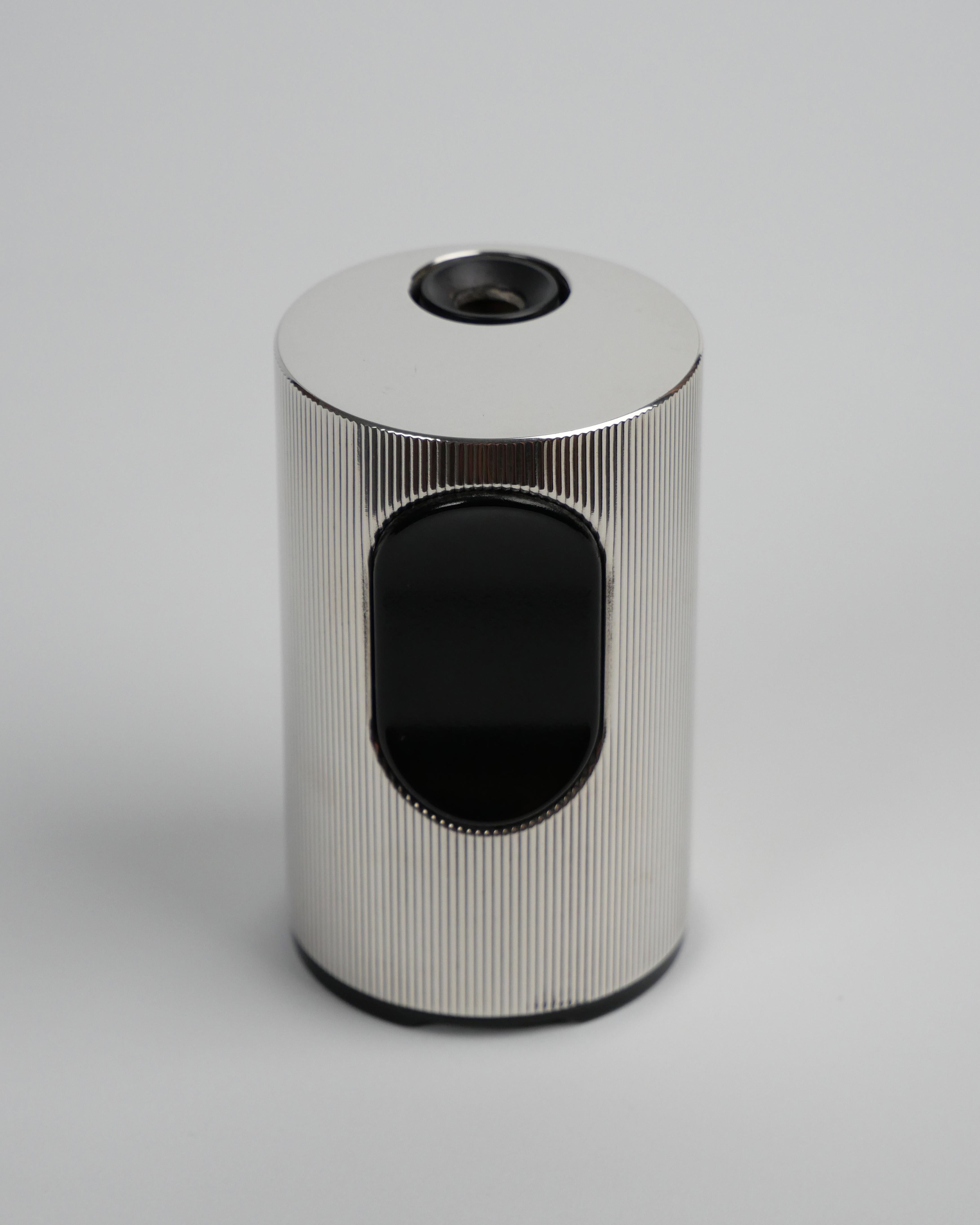 Dieter Rams for Braun, T2 Table Lighter, 1968. Silver Finished, Rare, Excellent  In Excellent Condition In London, GB