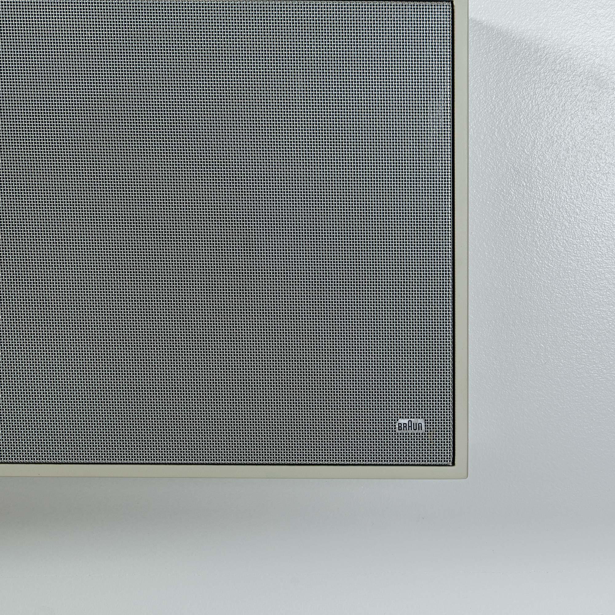 Dieter Rams per il sistema stereo a parete 