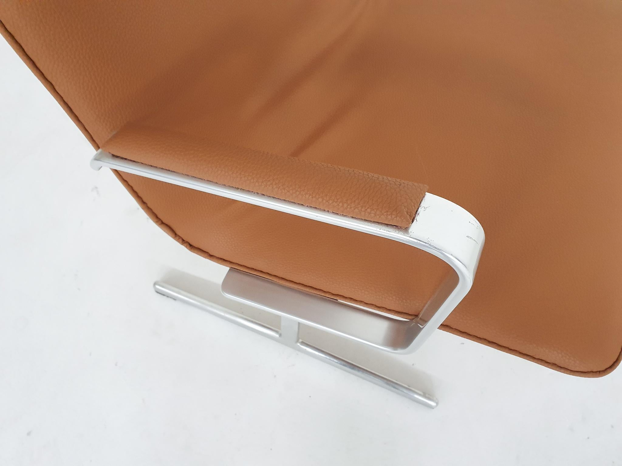 Dieter Rams for Vitsoe high back lounge chair, model rz60, Germany 1960's For Sale 8