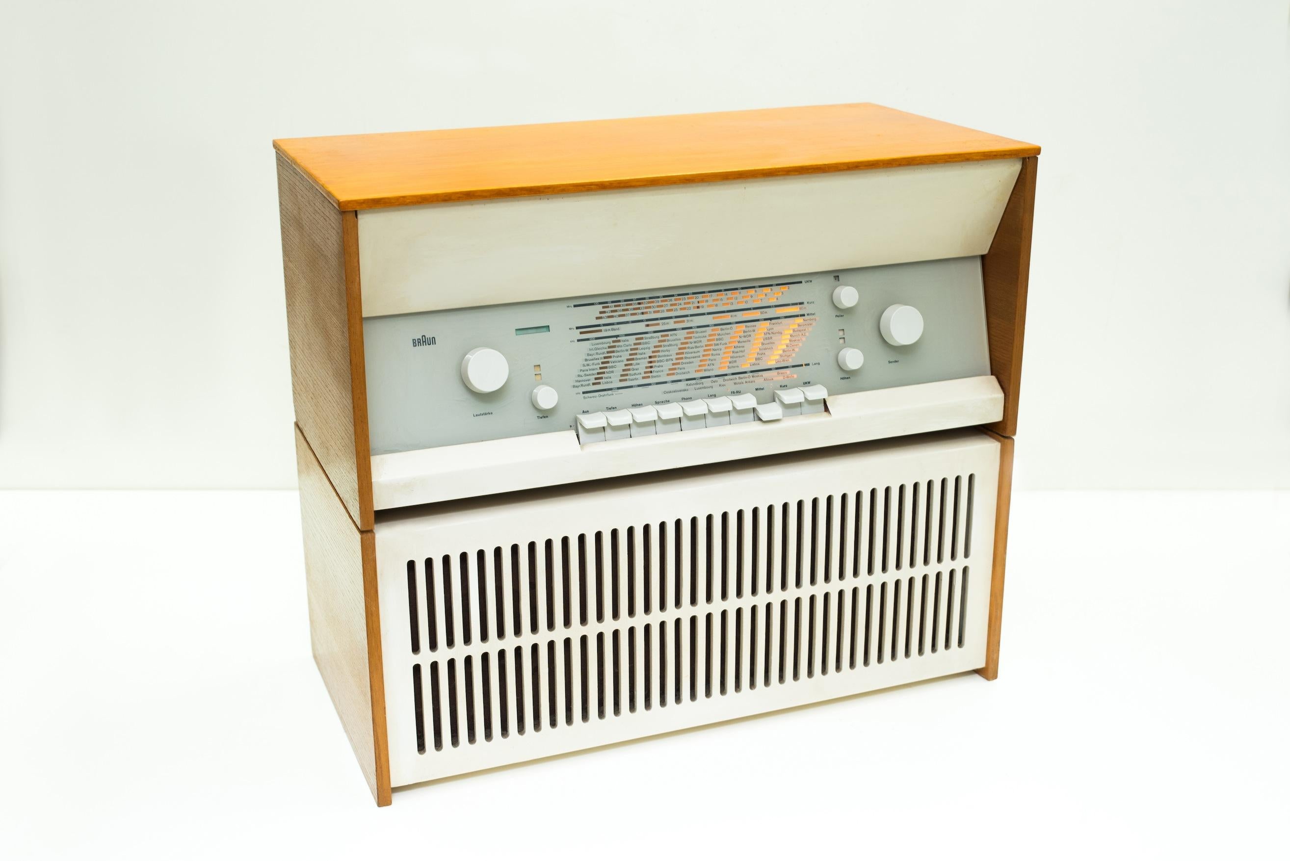 Mid-Century Modern Dieter Rams L1 Speaker for Braun