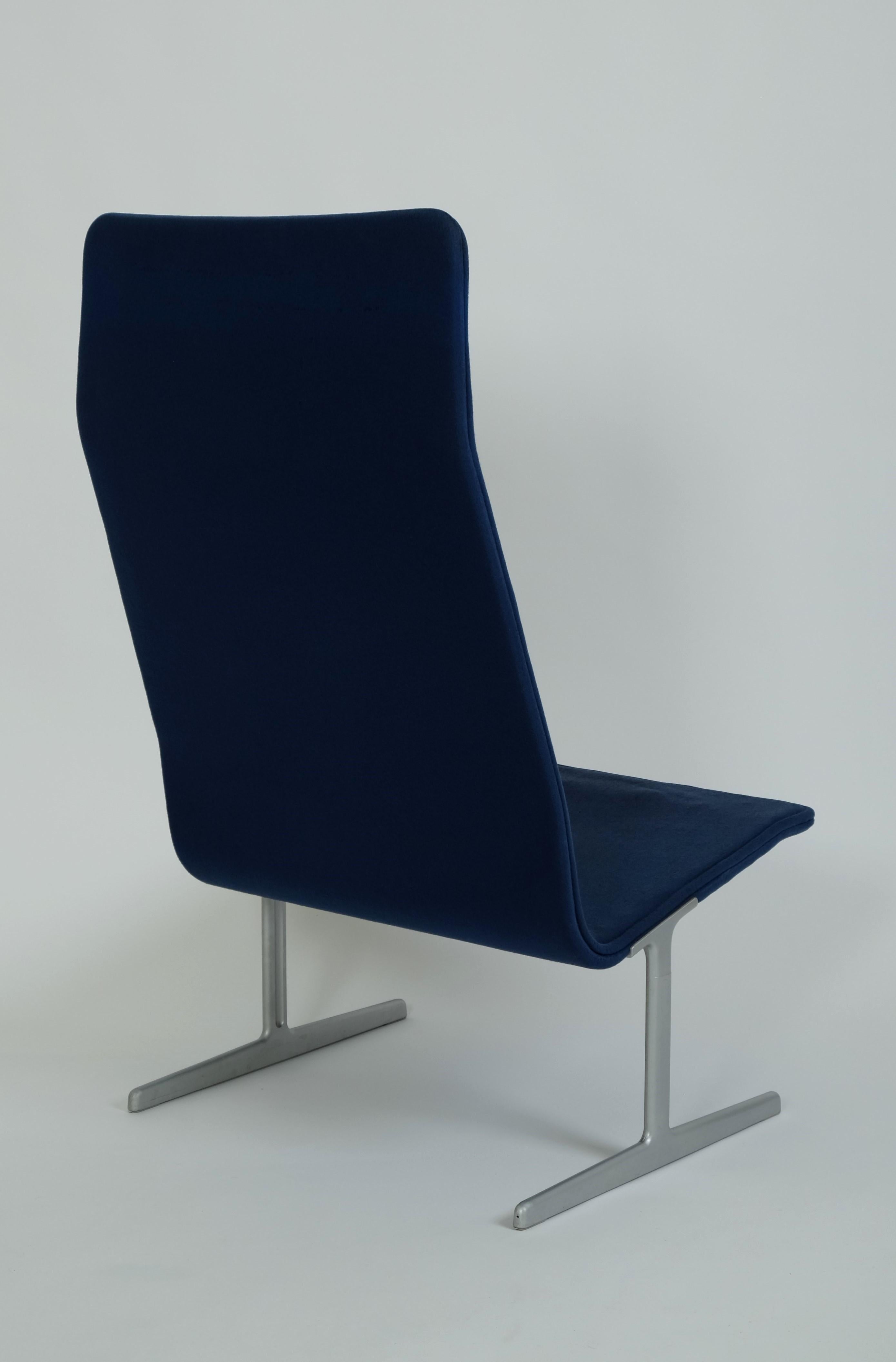Sedia da salotto e ottomana Dieter Rams modello 602 di Vitsoe per il restauro in vendita 7
