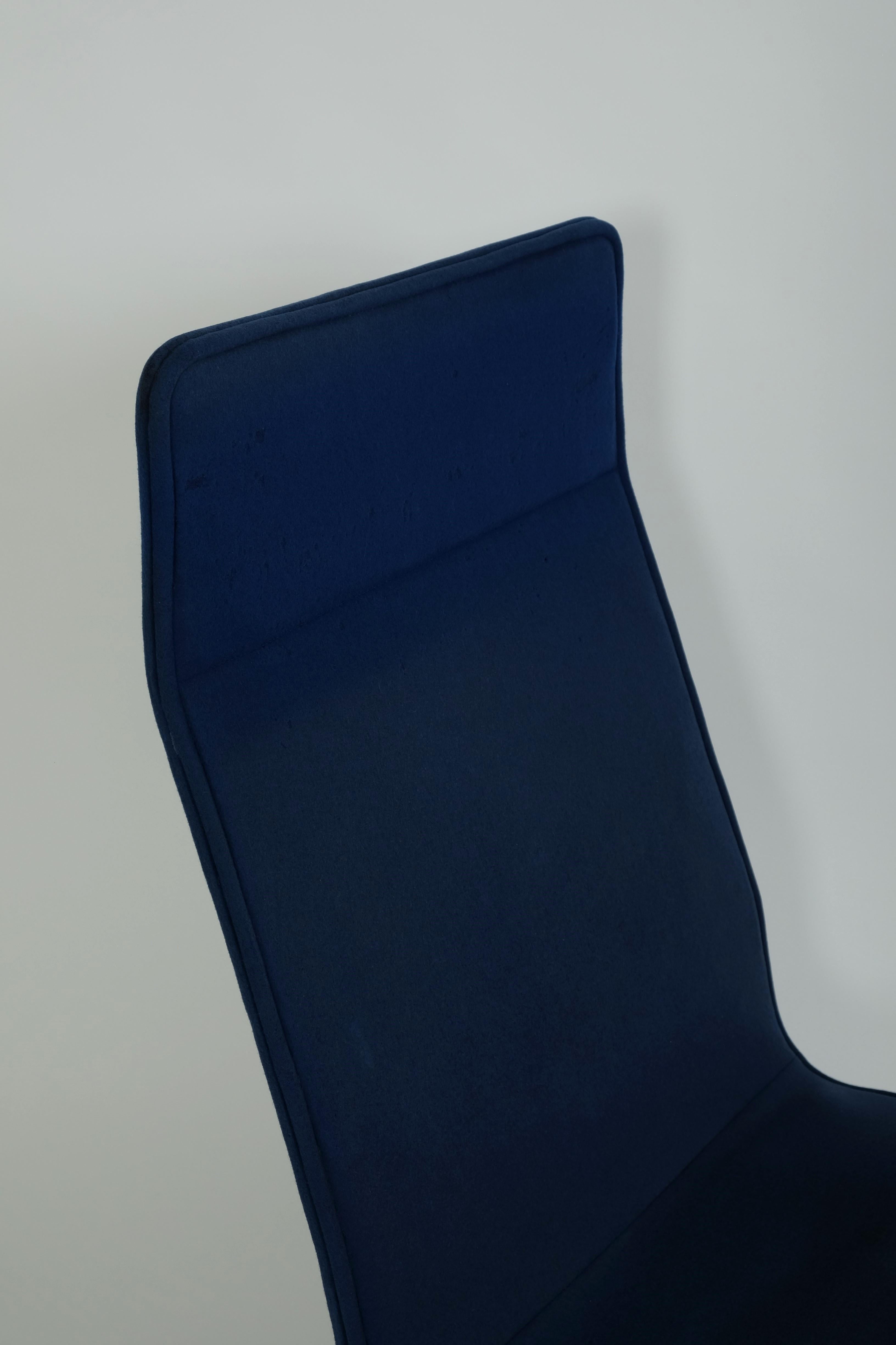 Sedia da salotto e ottomana Dieter Rams modello 602 di Vitsoe per il restauro in vendita 2