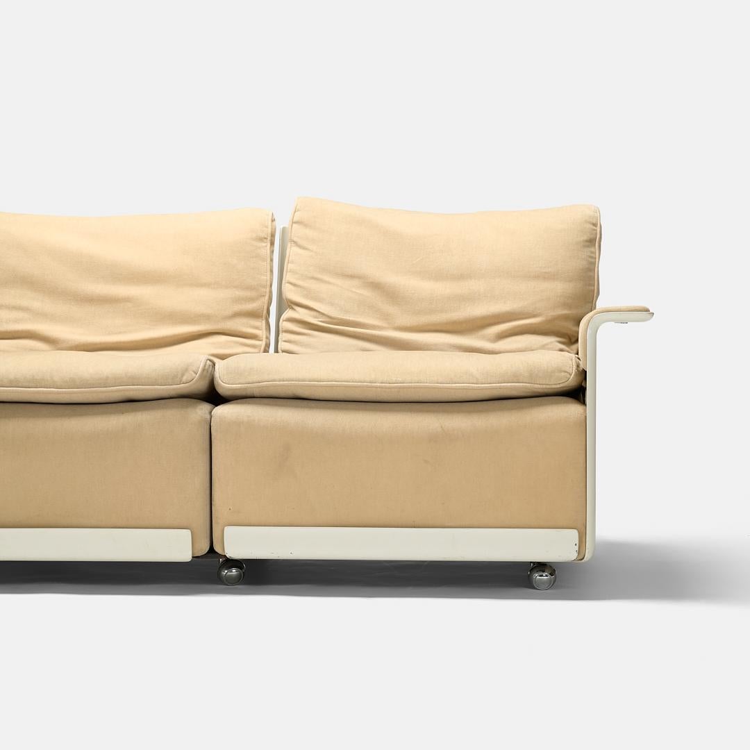 Dieter Rams Sofá de salón para Wolfgang Feierbach Vitsoe RZ62, Alemania 1962 Moderno de mediados de siglo