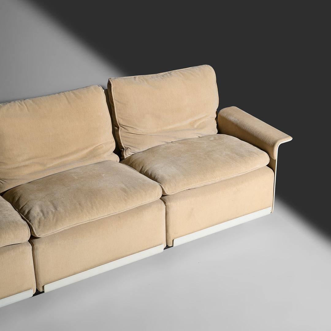 Dieter Rams Sofá de salón para Wolfgang Feierbach Vitsoe RZ62, Alemania 1962 siglo XX