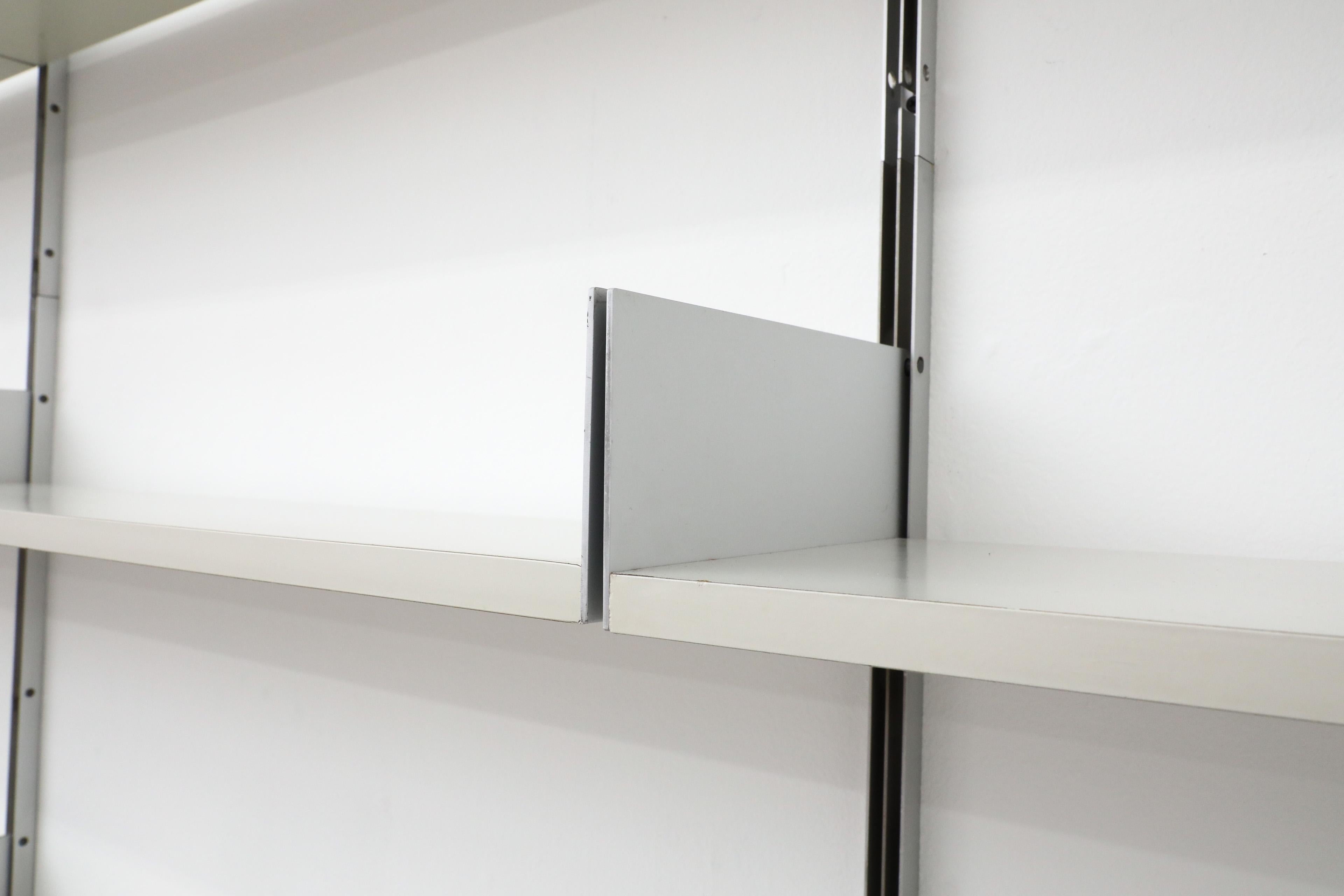 German Dieter Rams Multi-Section System 606 Wall Unit for Vitsoe
