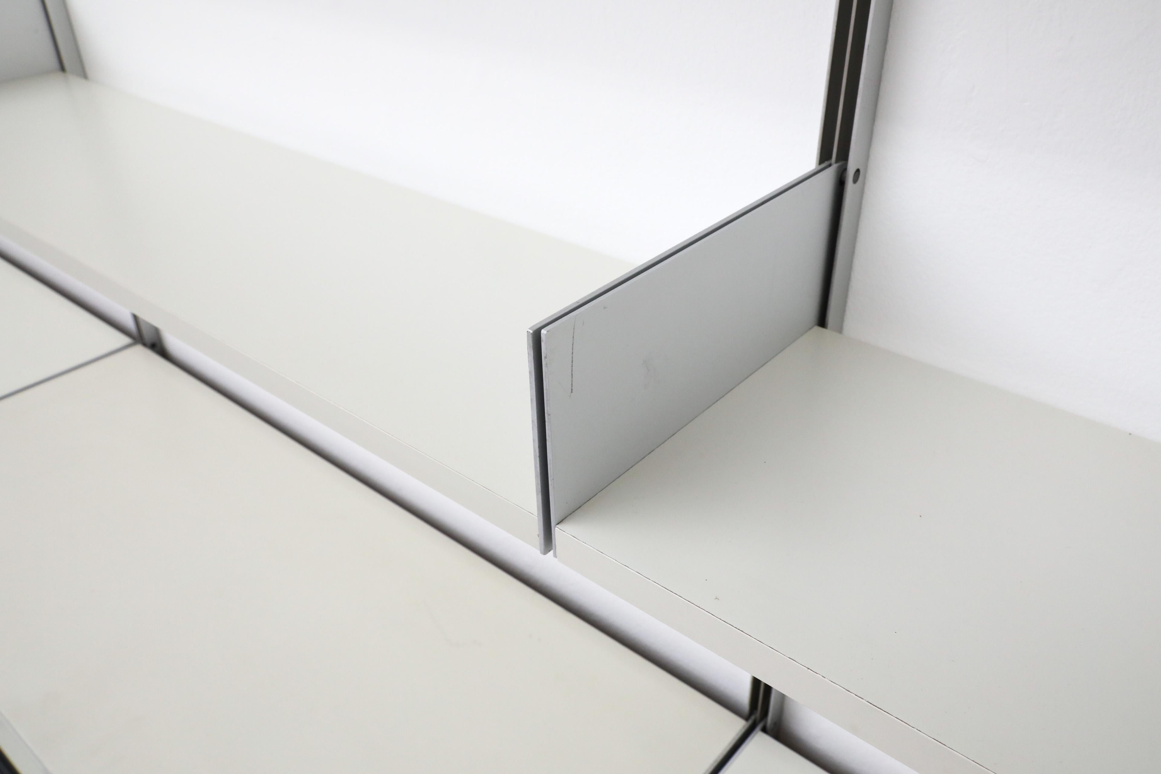 Dieter Rams Multi-Section System 606 Wall Unit for Vitsoe In Good Condition In Los Angeles, CA