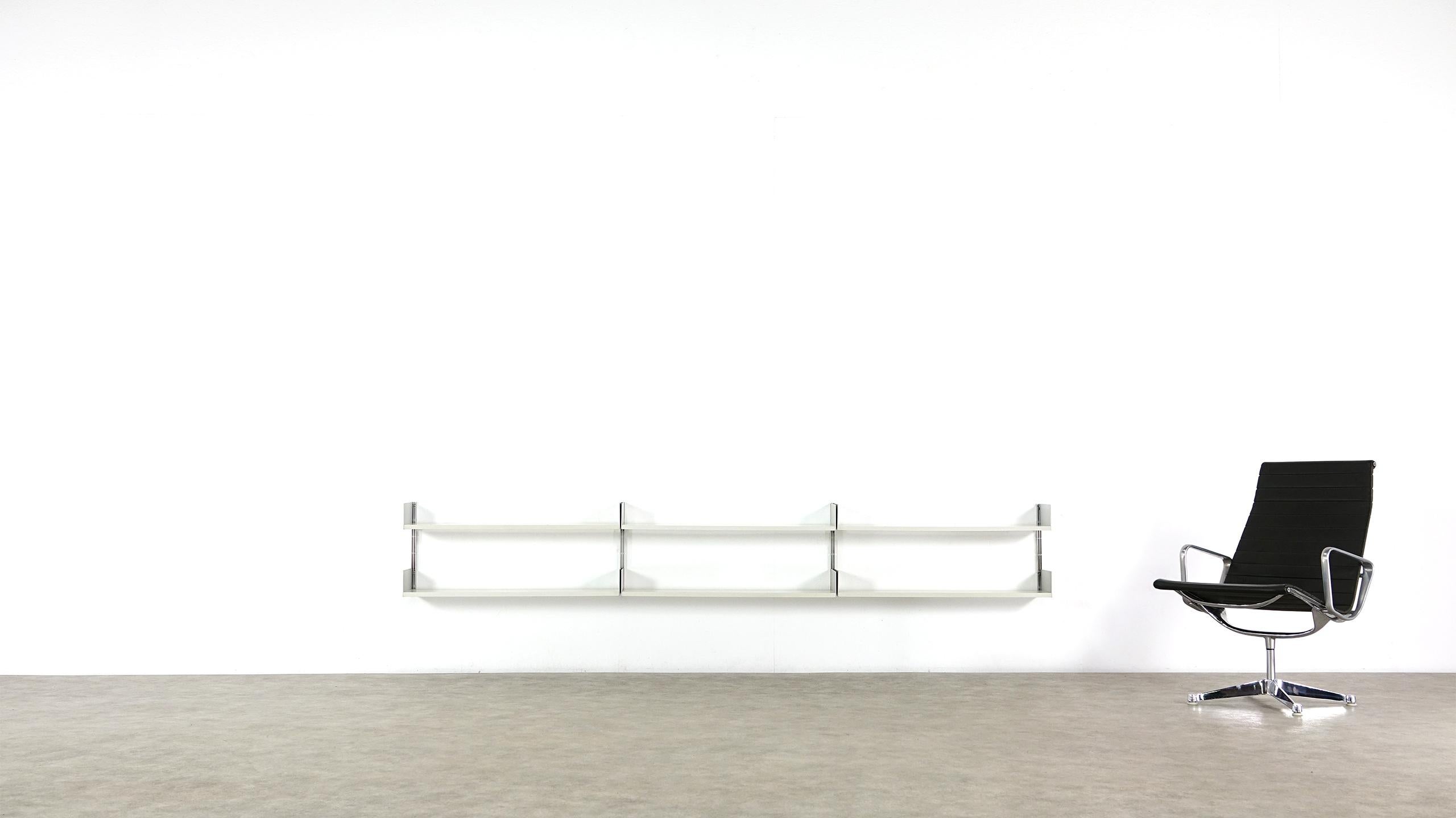 Mid-Century Modern Dieter Rams Sideboard 606 Universal Shelving System for Vitsœ, Germany, 1965