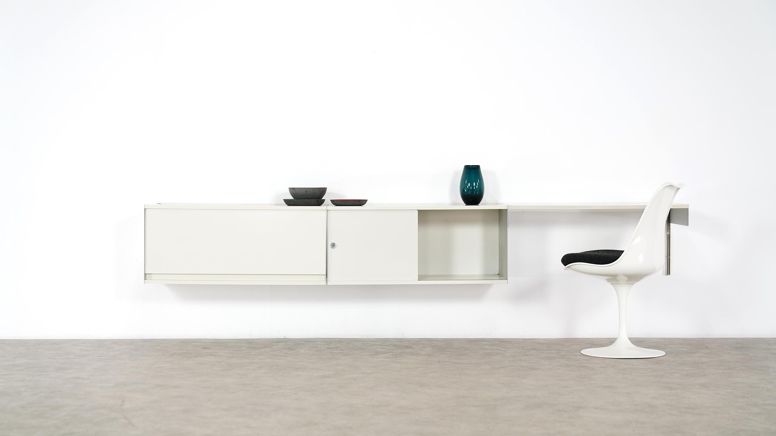 Mid-Century Modern Dieter Rams Sideboard 606 Universal Shelving System for Vitsœ, Germany, 1965