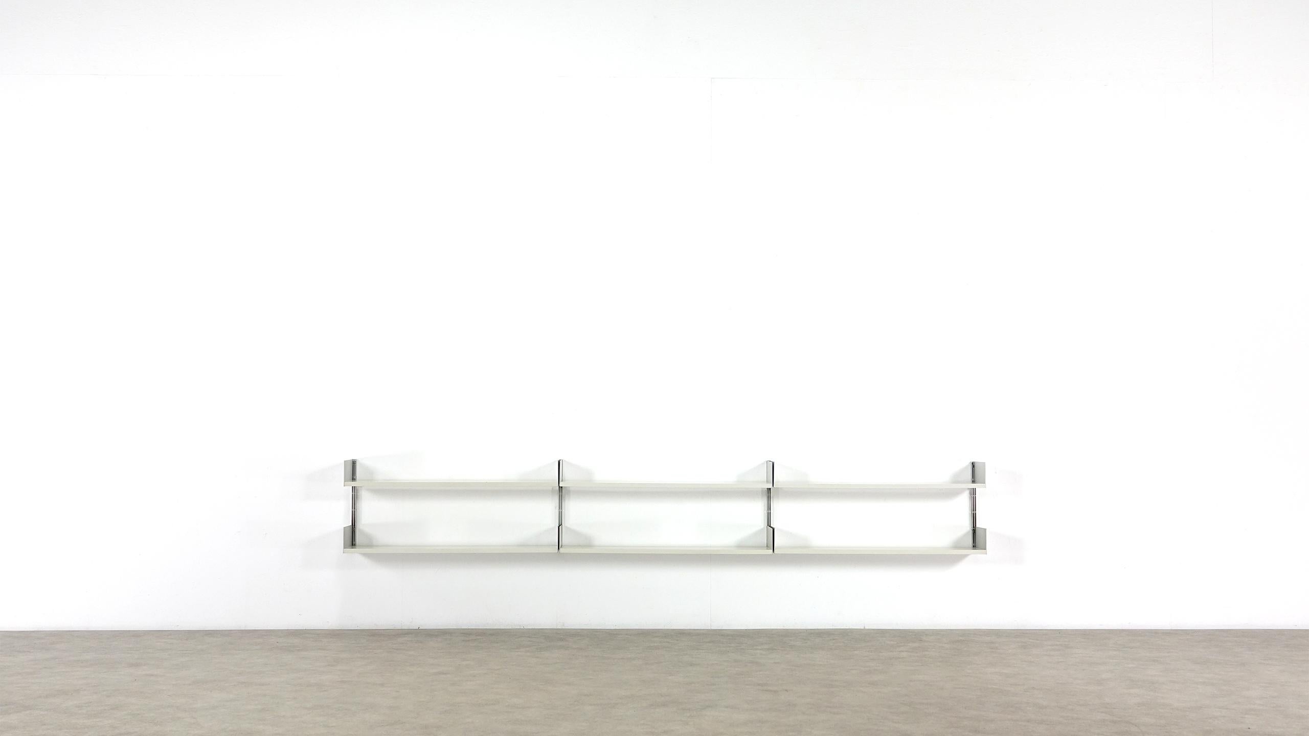 Dieter Rams Sideboard 606 Universal Shelving System for Vitsœ, Germany, 1965 In Good Condition In Munster, NRW