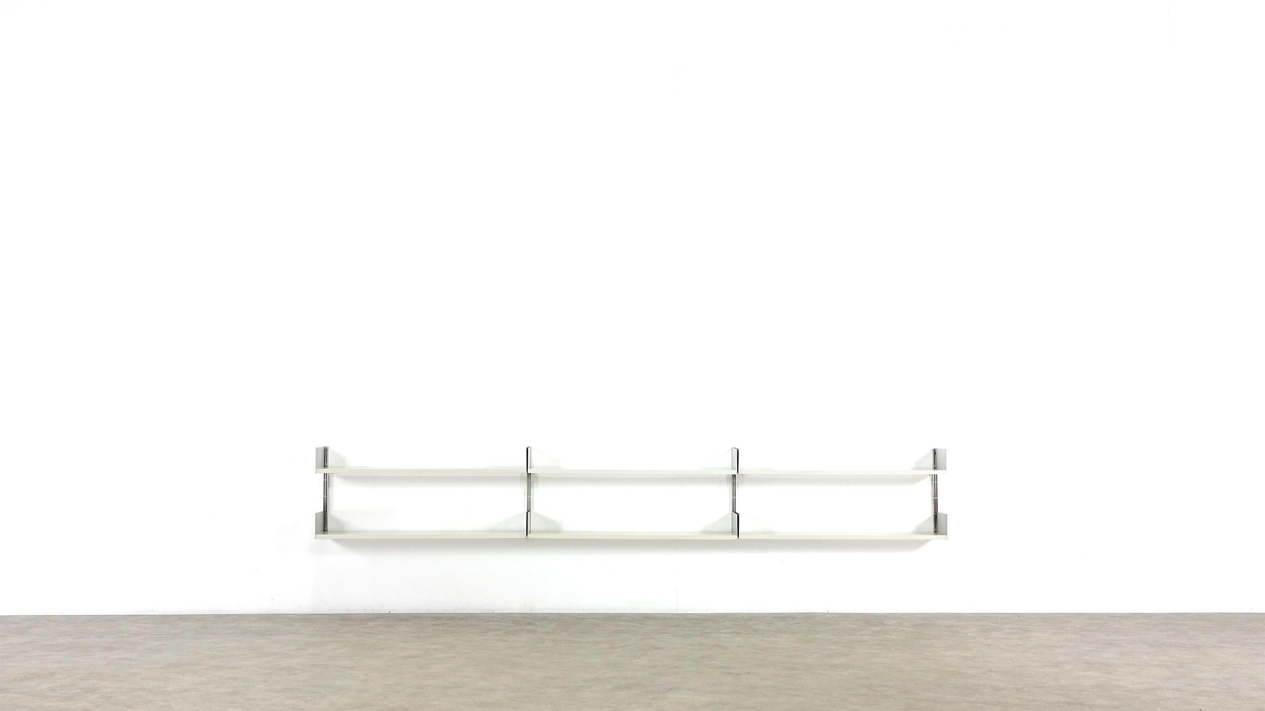 Aluminum Dieter Rams Sideboard 606 Universal Shelving System for Vitsœ, Germany, 1965