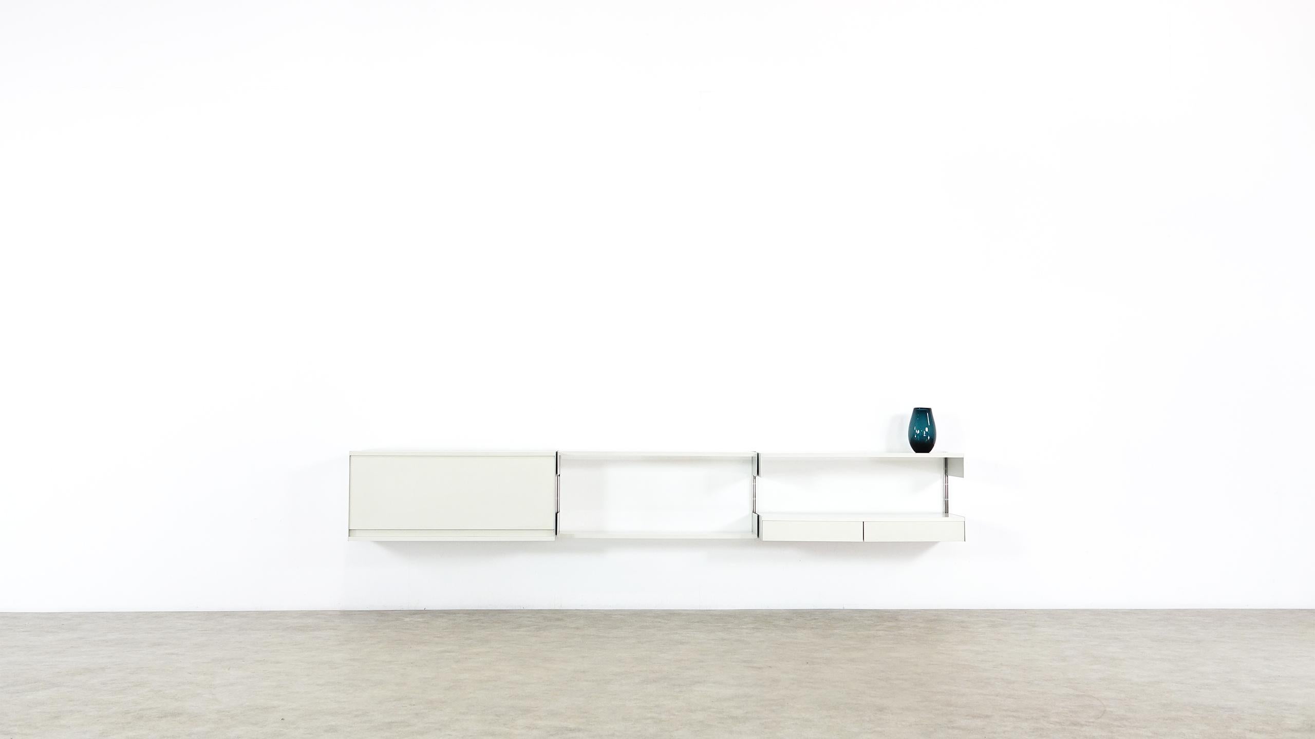 Dieter Rams Sideboard 606 Universal Shelving System for Vitsœ, Germany, 1965 In Good Condition In Munster, NRW