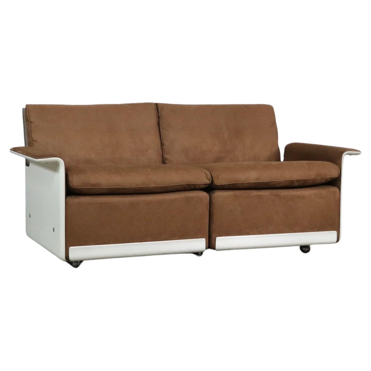 Dieter Rams Two Seater Sofas for Vitsoe, Germany, 1980s at 1stDibs