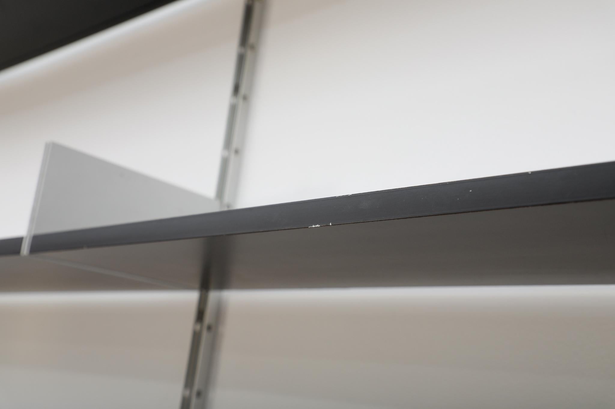 Estantería de pared 606 Dieter Rams para Vitsoe en negro en venta 3