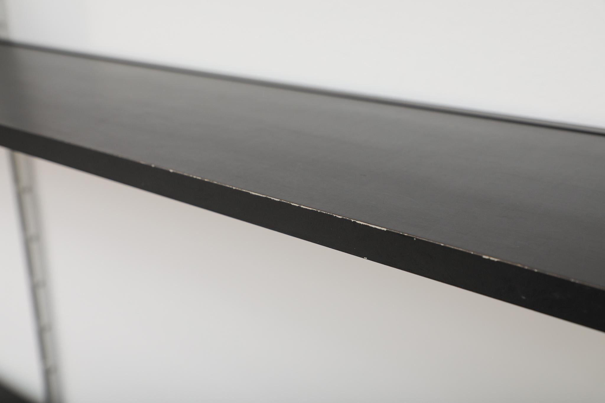 Estantería de pared 606 Dieter Rams para Vitsoe en negro en venta 5