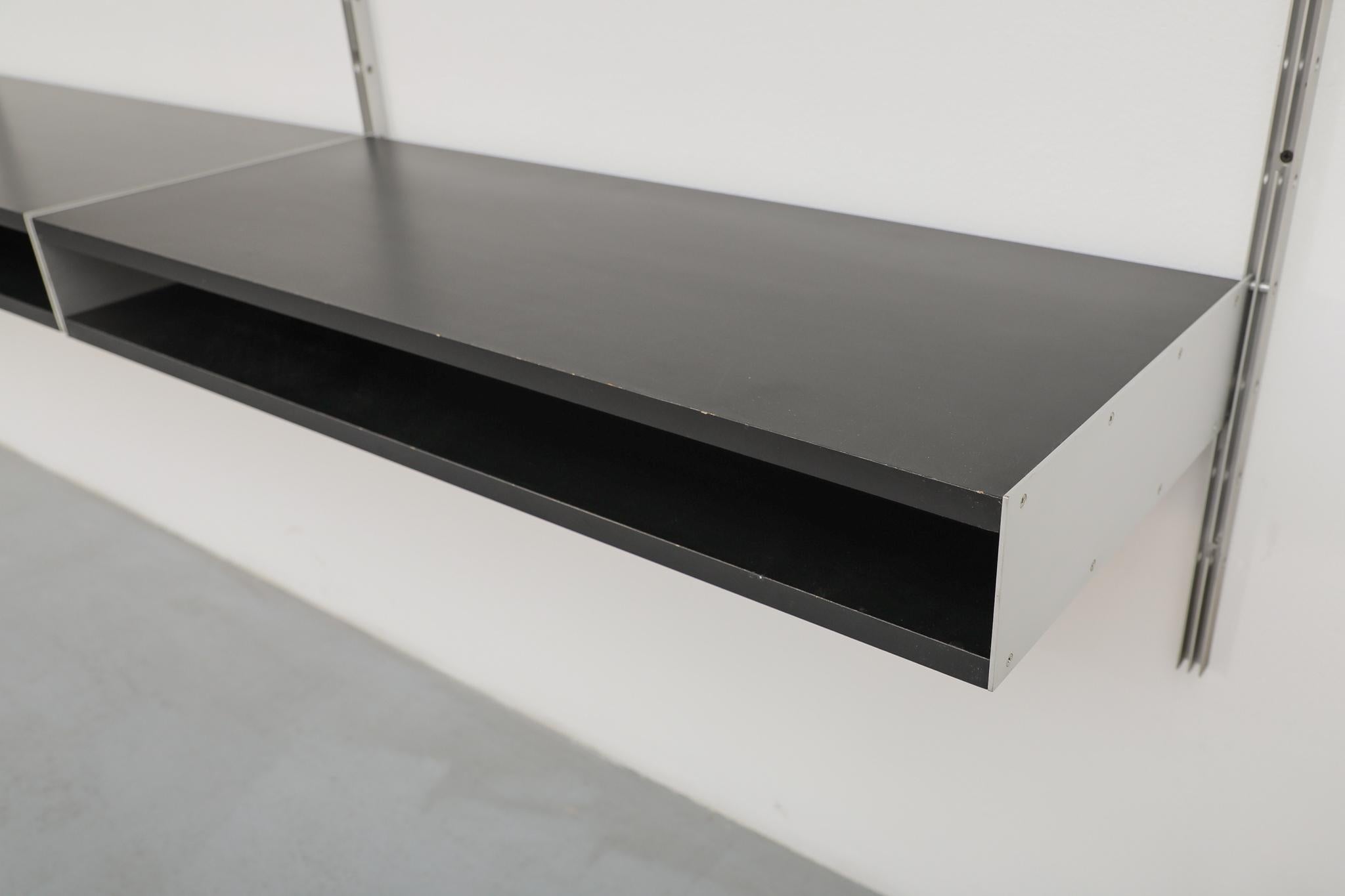 Estantería de pared 606 Dieter Rams para Vitsoe en negro en venta 7