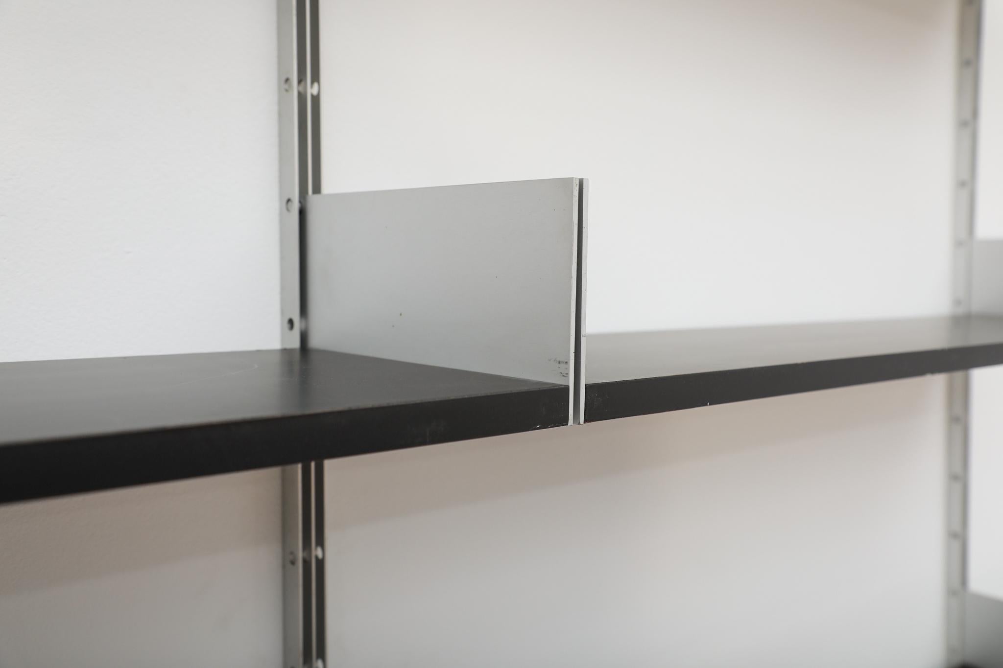 Estantería de pared 606 Dieter Rams para Vitsoe en negro en venta 9
