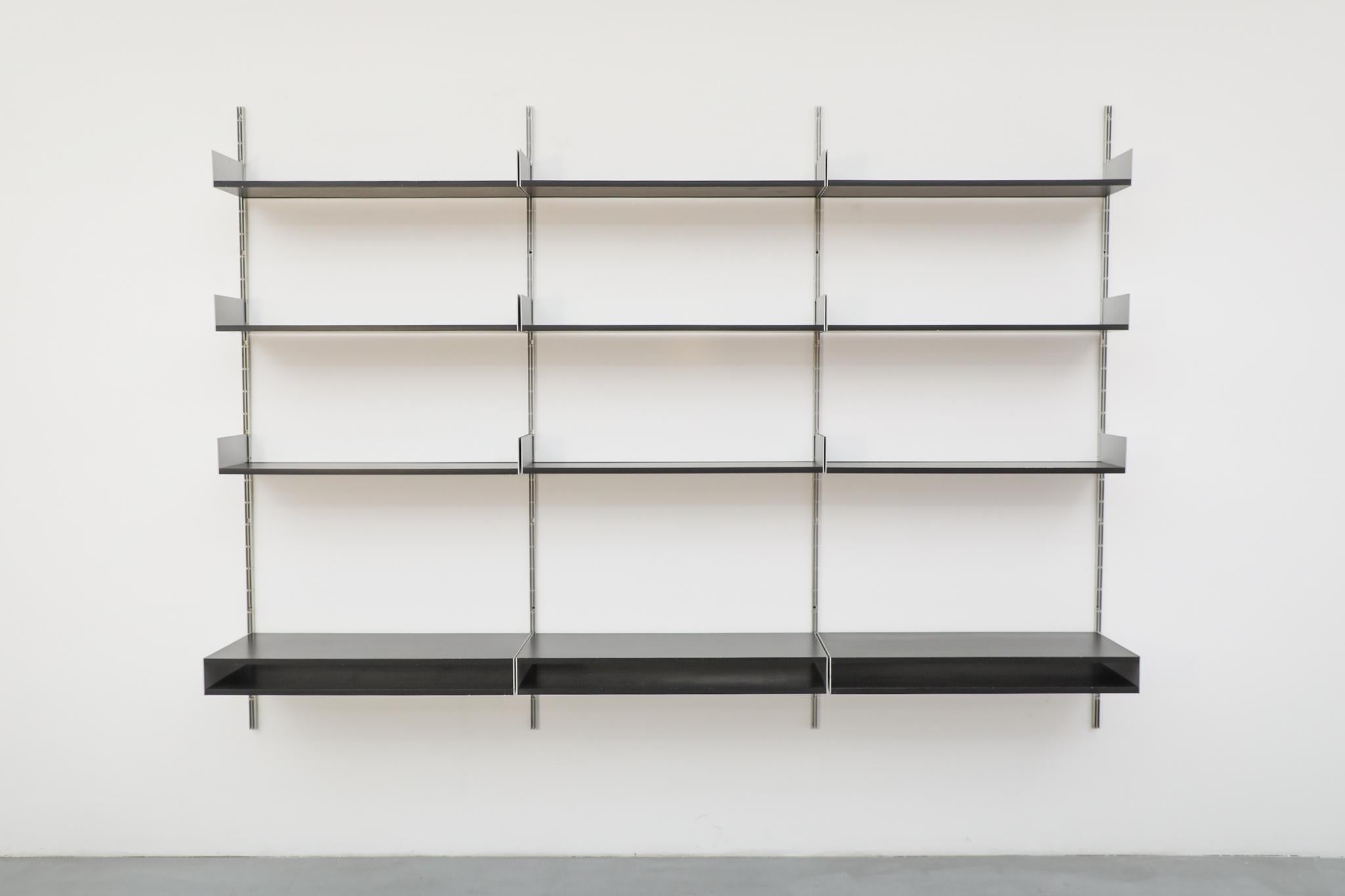 Estantería de pared 606 Dieter Rams para Vitsoe en negro en venta 13