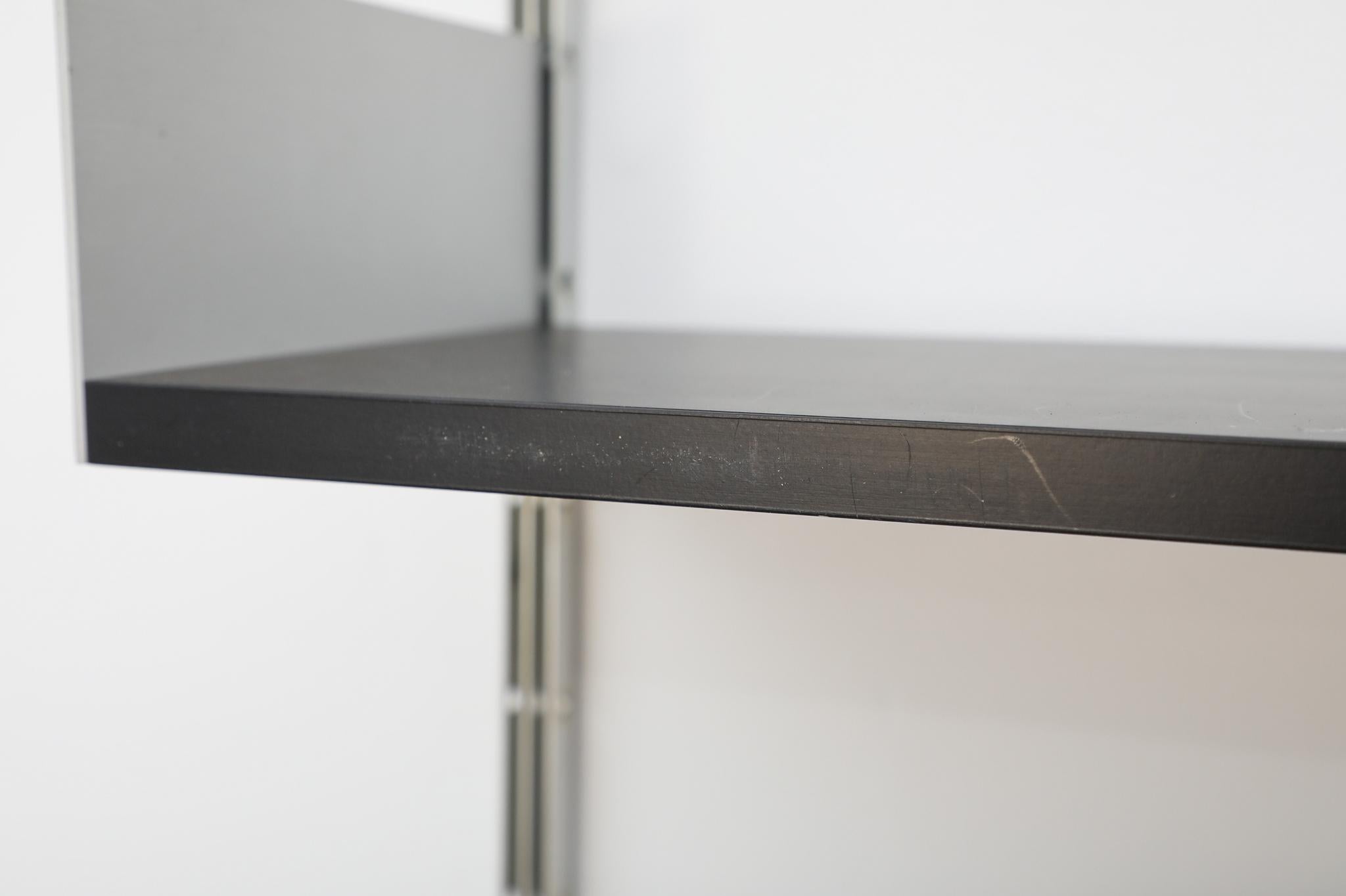 Estantería de pared 606 Dieter Rams para Vitsoe en negro en venta 1
