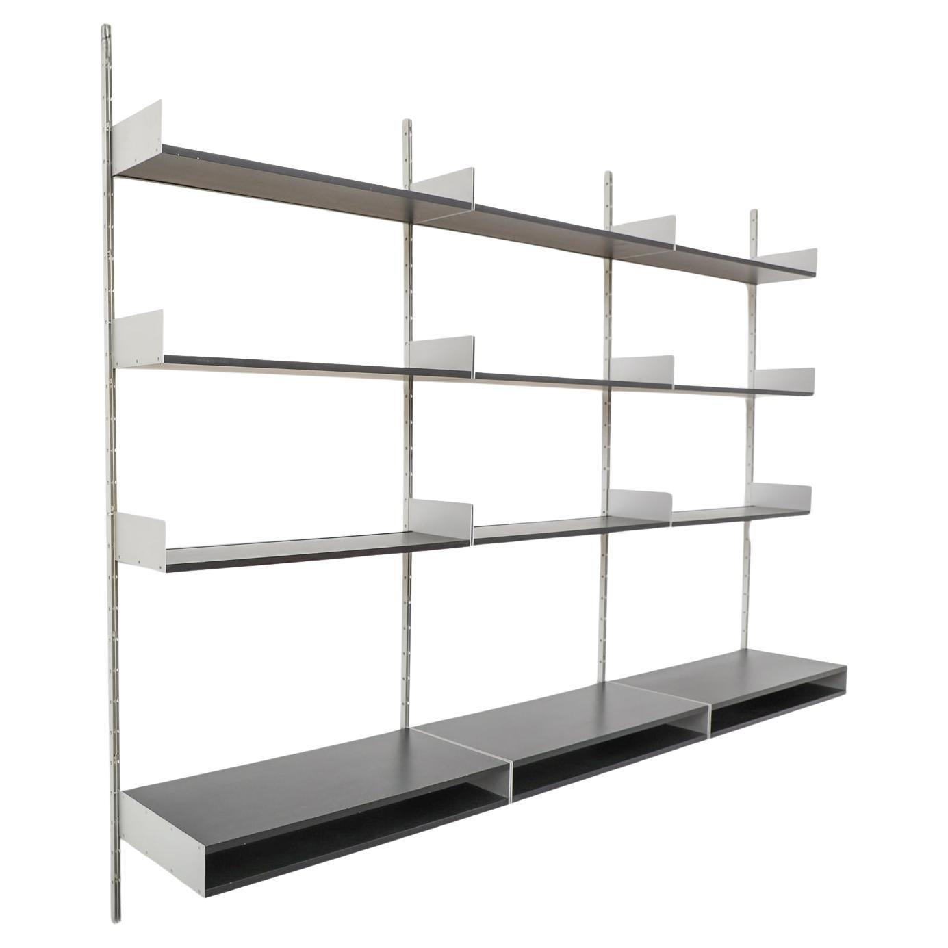 Estantería de pared 606 Dieter Rams para Vitsoe en negro en venta