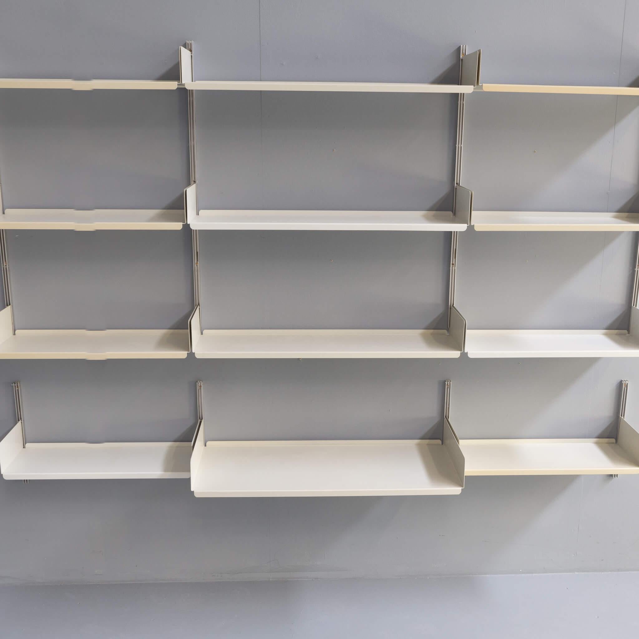 Dieter Rams Wall System Metal Shelves for Vitsoe at 1stDibs vitsoe