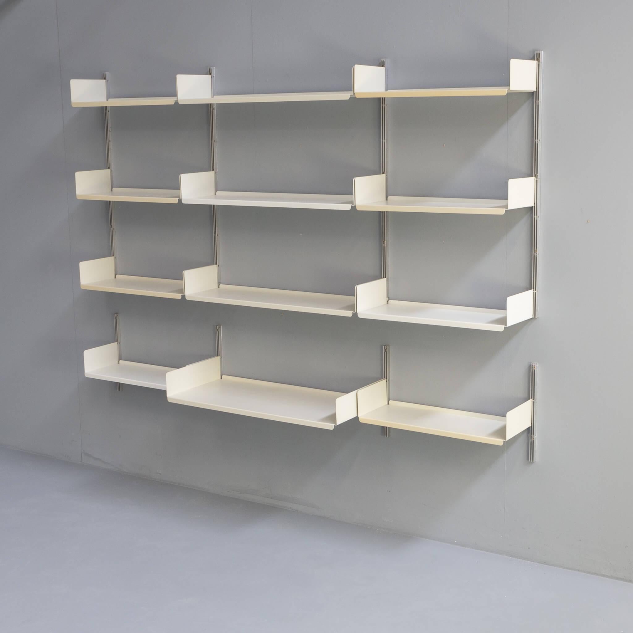 Dieter Rams Wall System Metal Shelves for Vitsoe at 1stDibs vitsoe